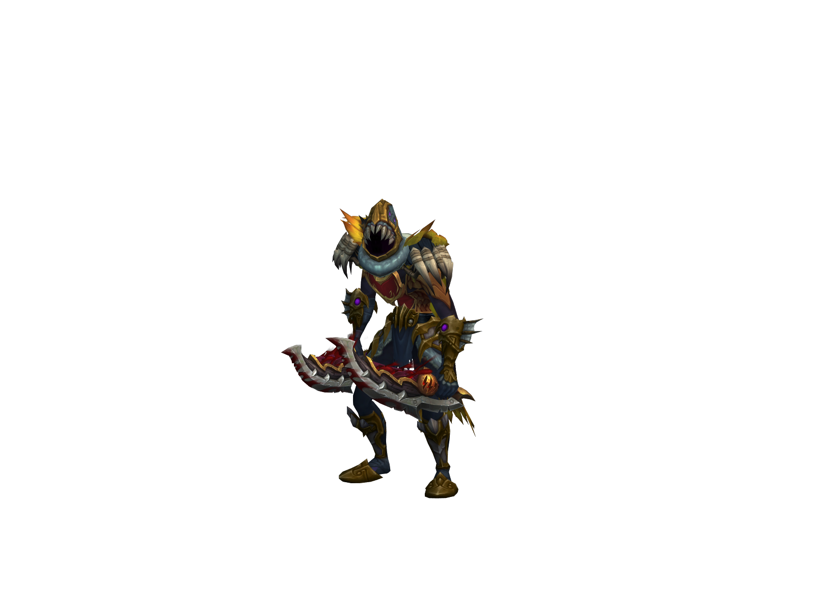 Theflinch 3D character render