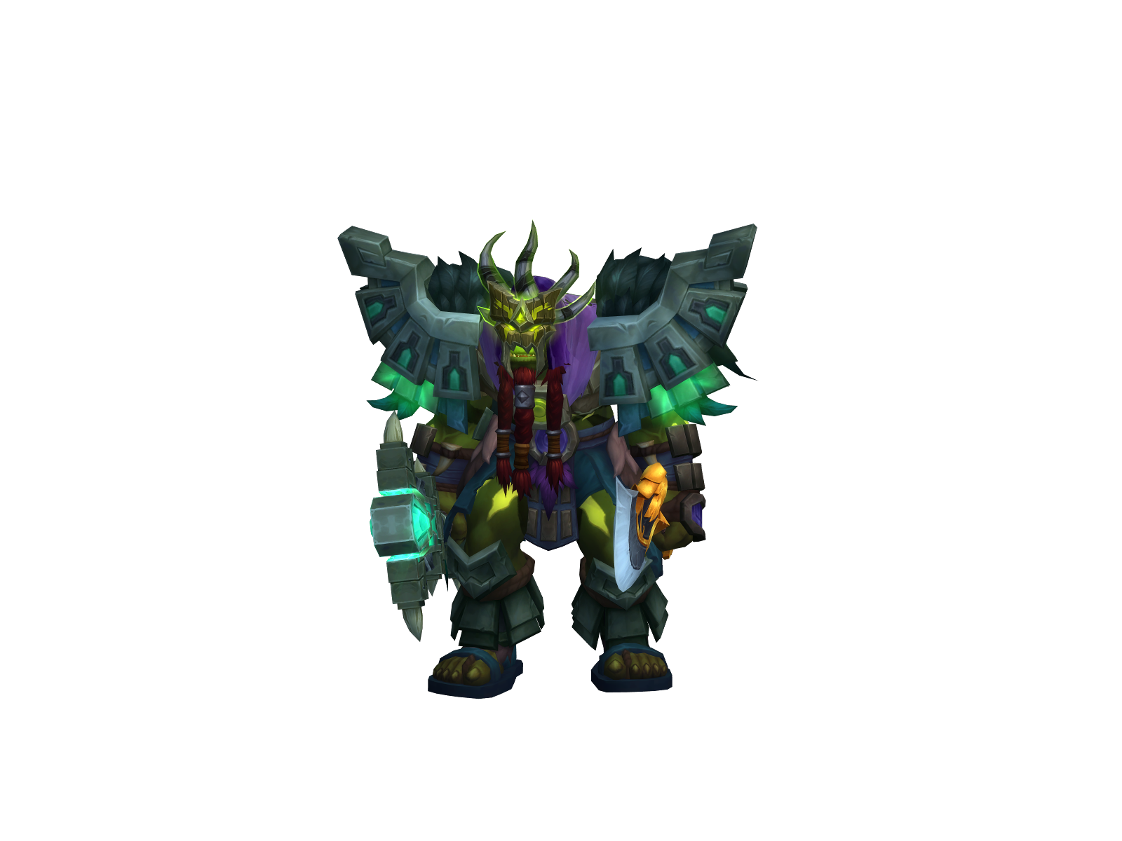 Croth 3D character render