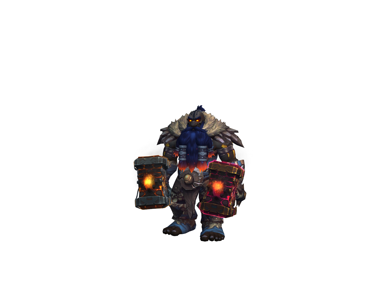 Oldmankurli 3D character render