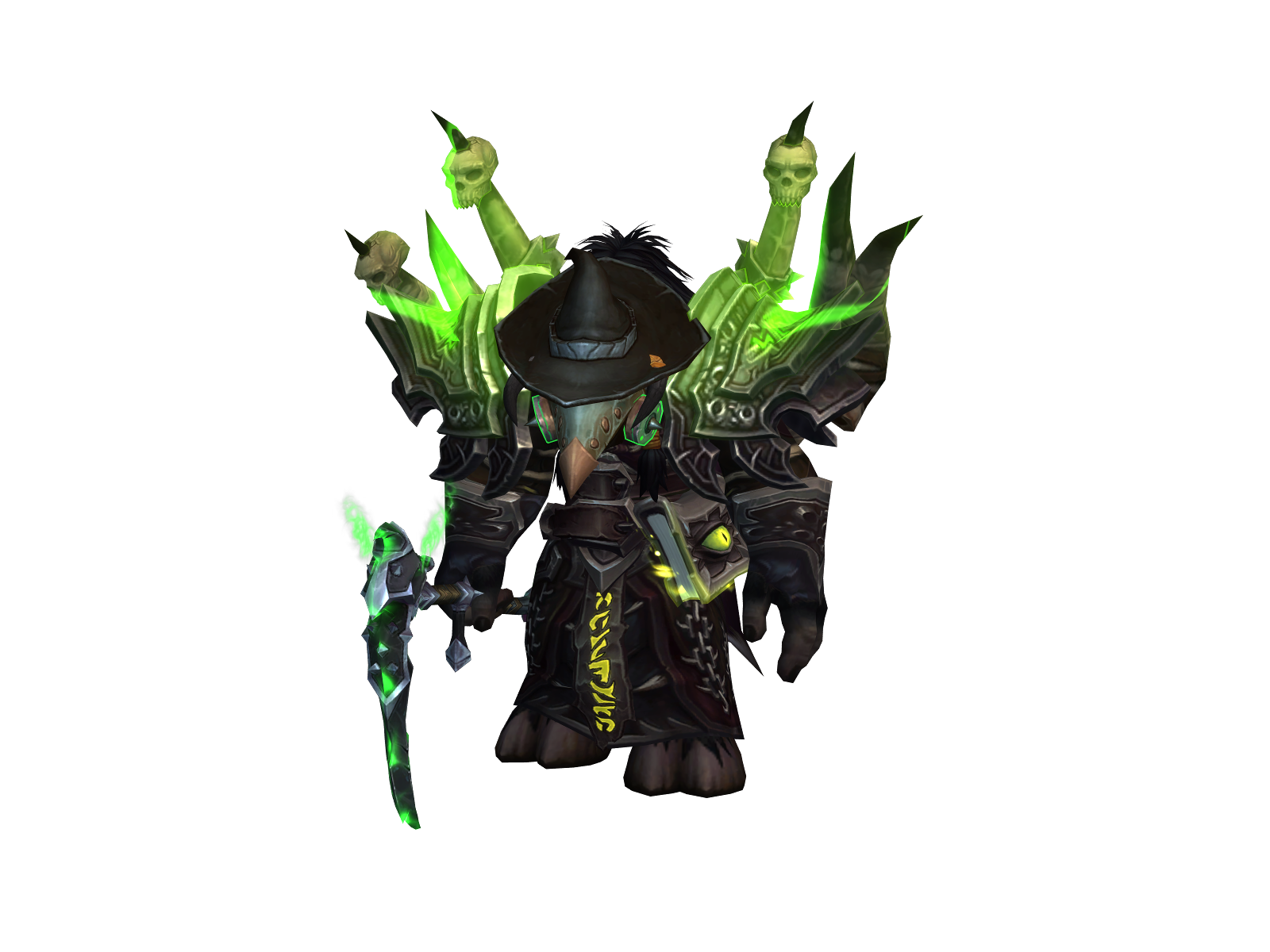 Verknin 3D character render