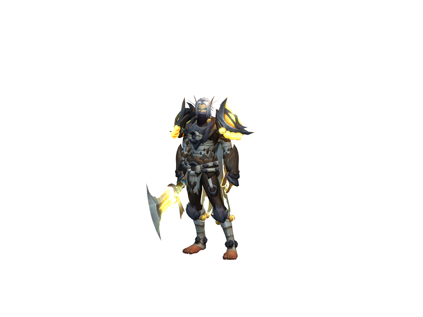 Poons 3D character render