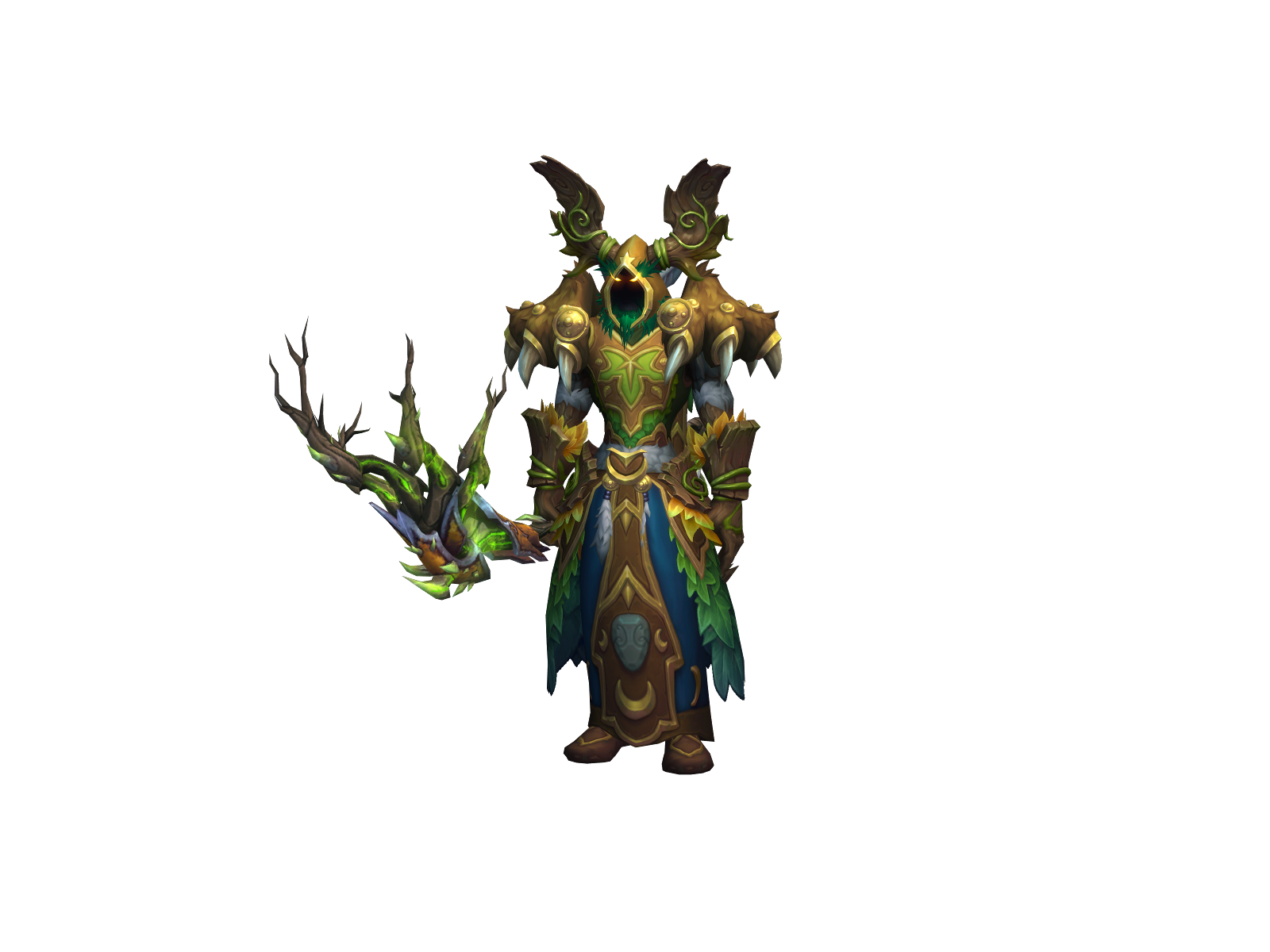 Shrubnight 3D character render