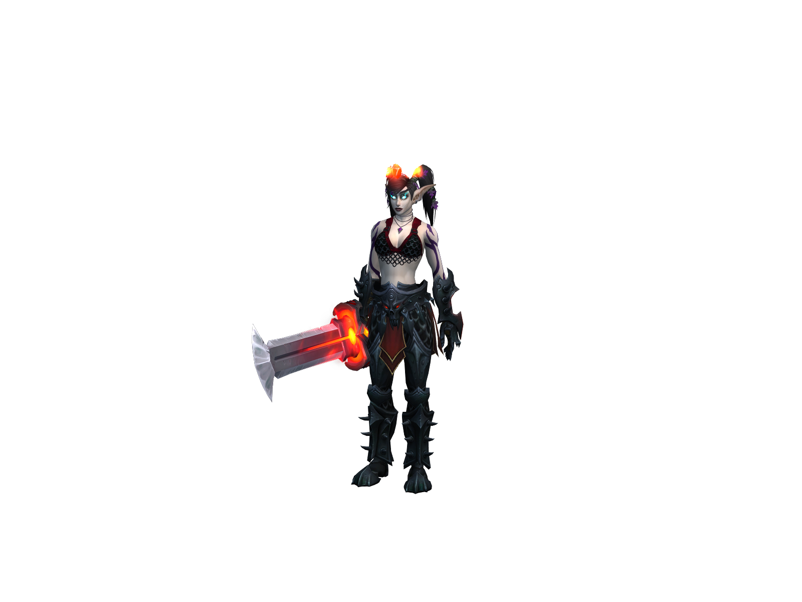 Rareline 3D character render