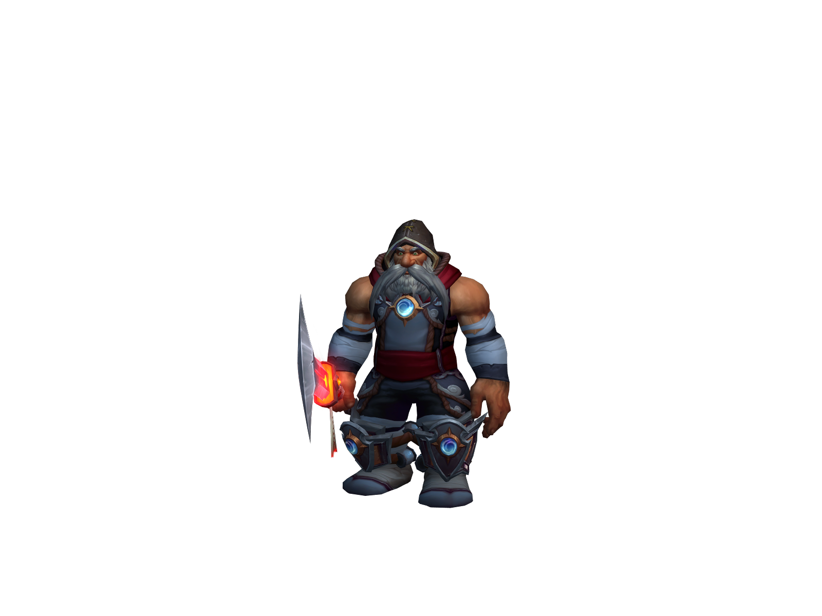 Rahktiil 3D character render