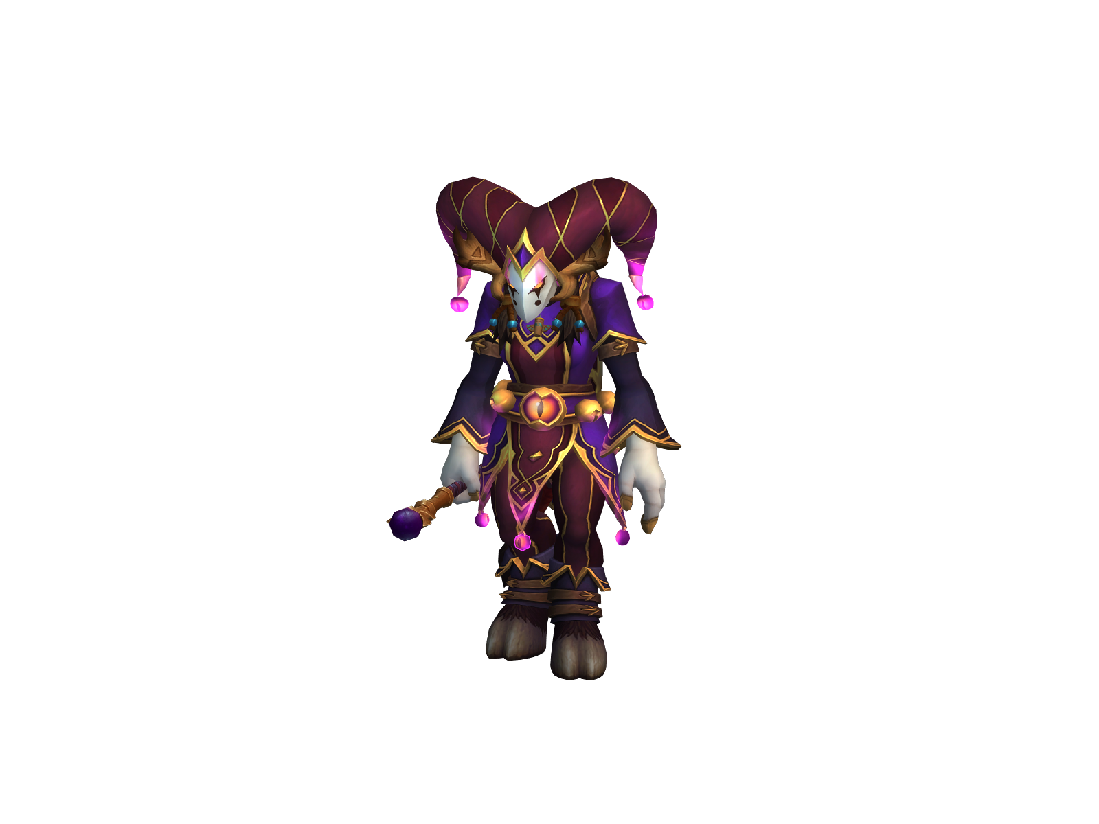 Honanfour 3D character render