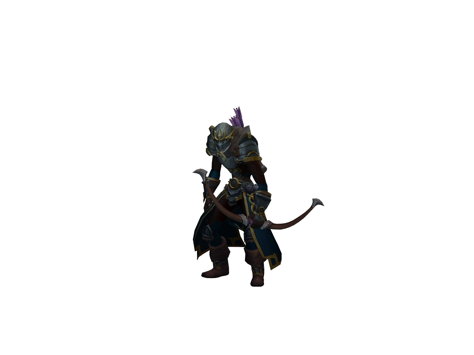 Viscerak 3D character render