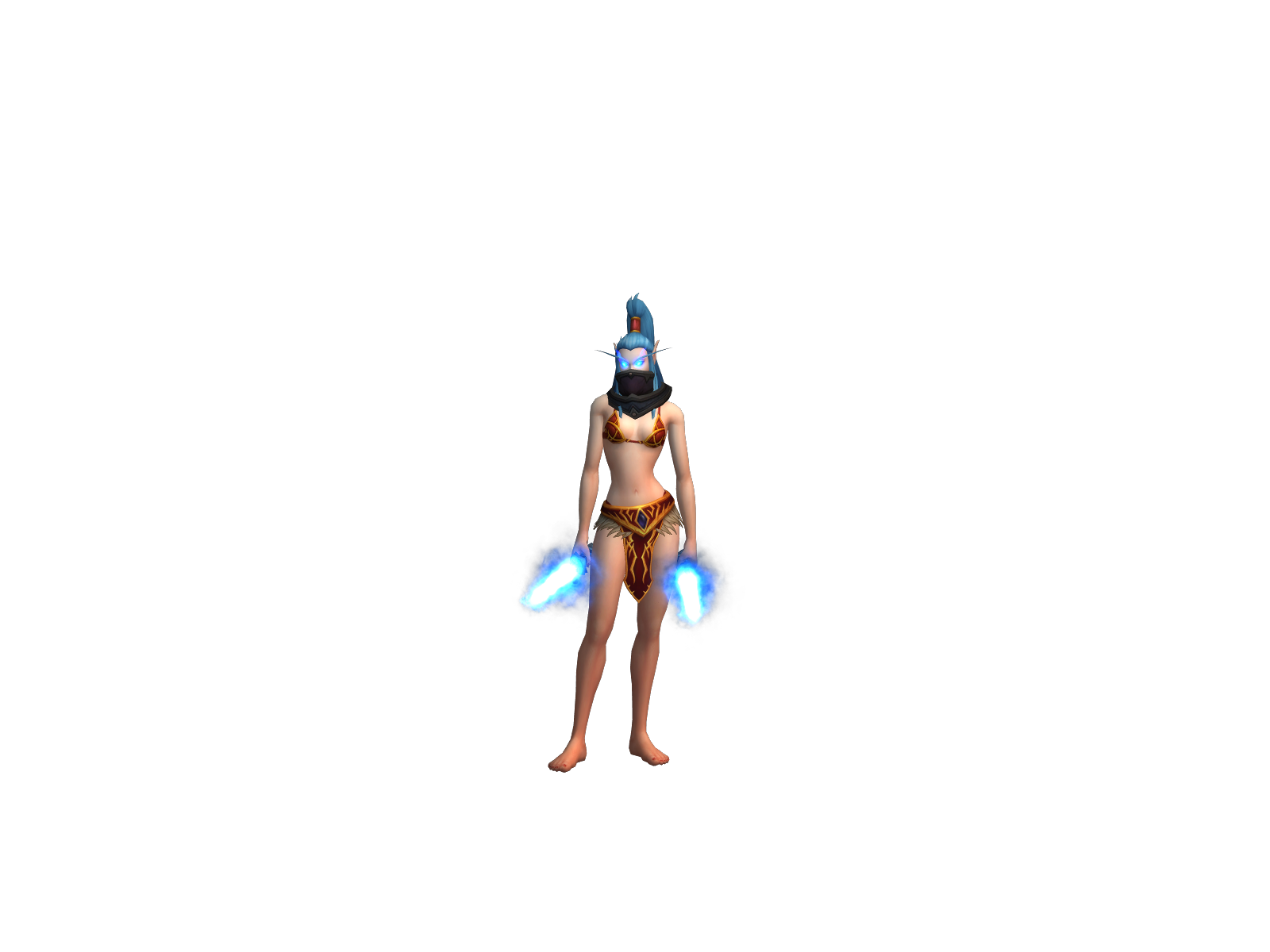 Saritaa 3D character render