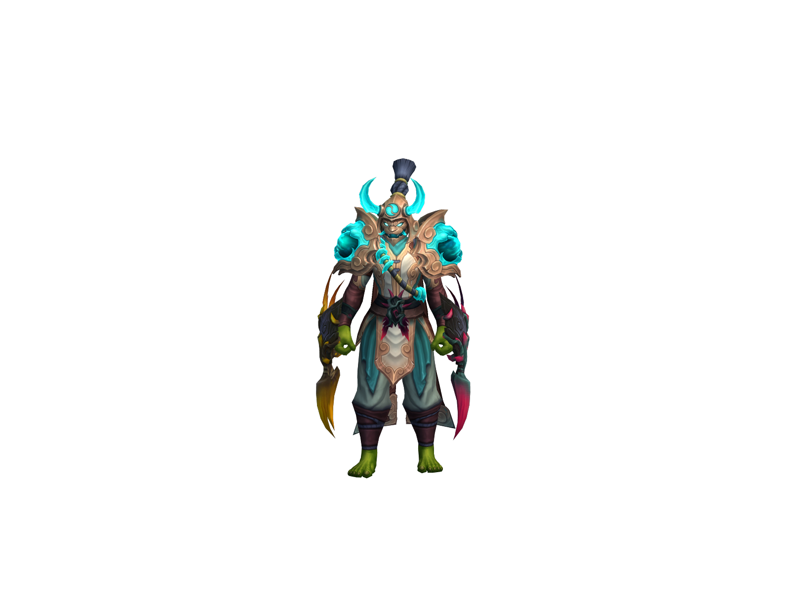 Mïïsty 3D character render