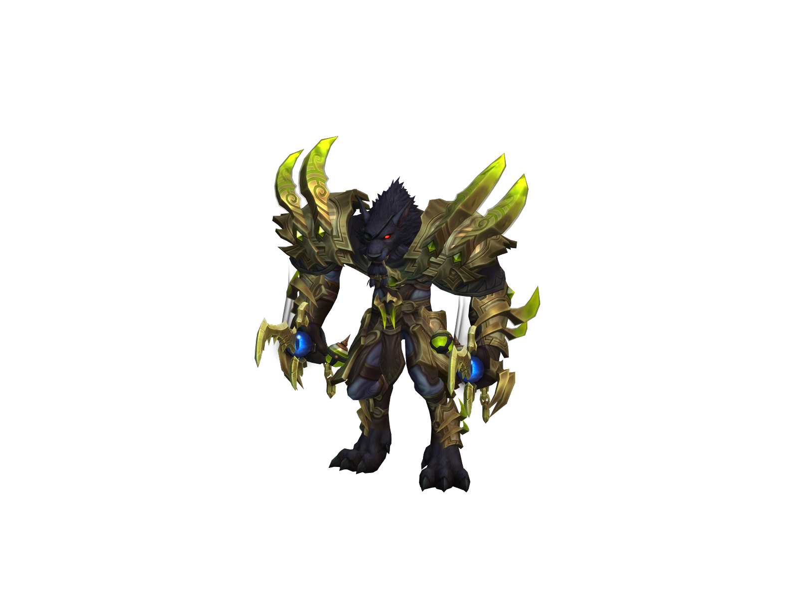 Diratt 3D character render