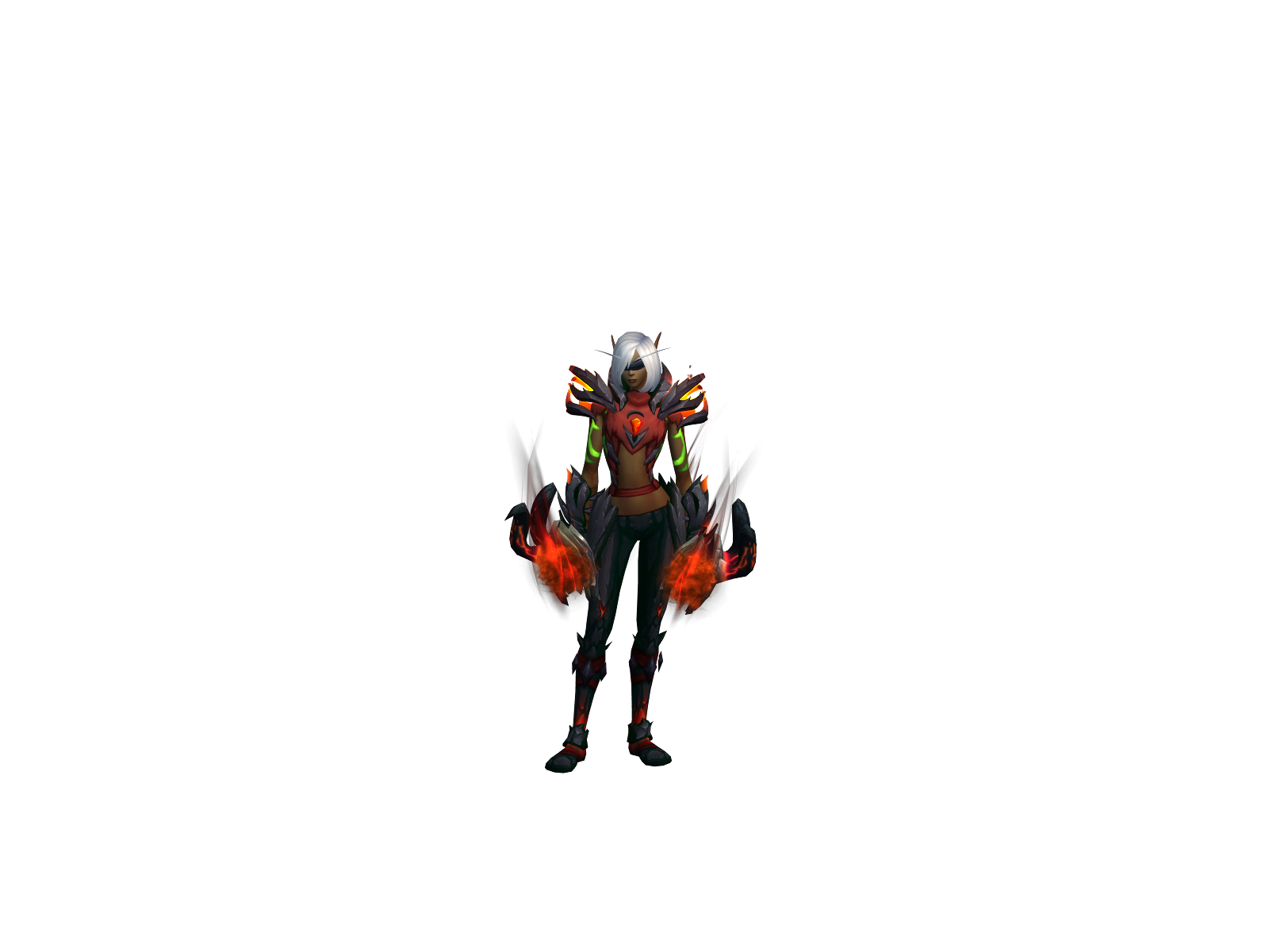 Azovdhx 3D character render