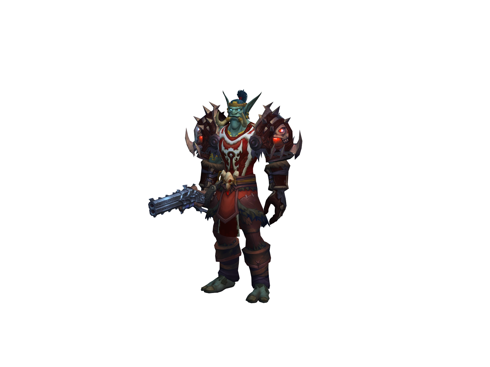 Hexfury 3D character render