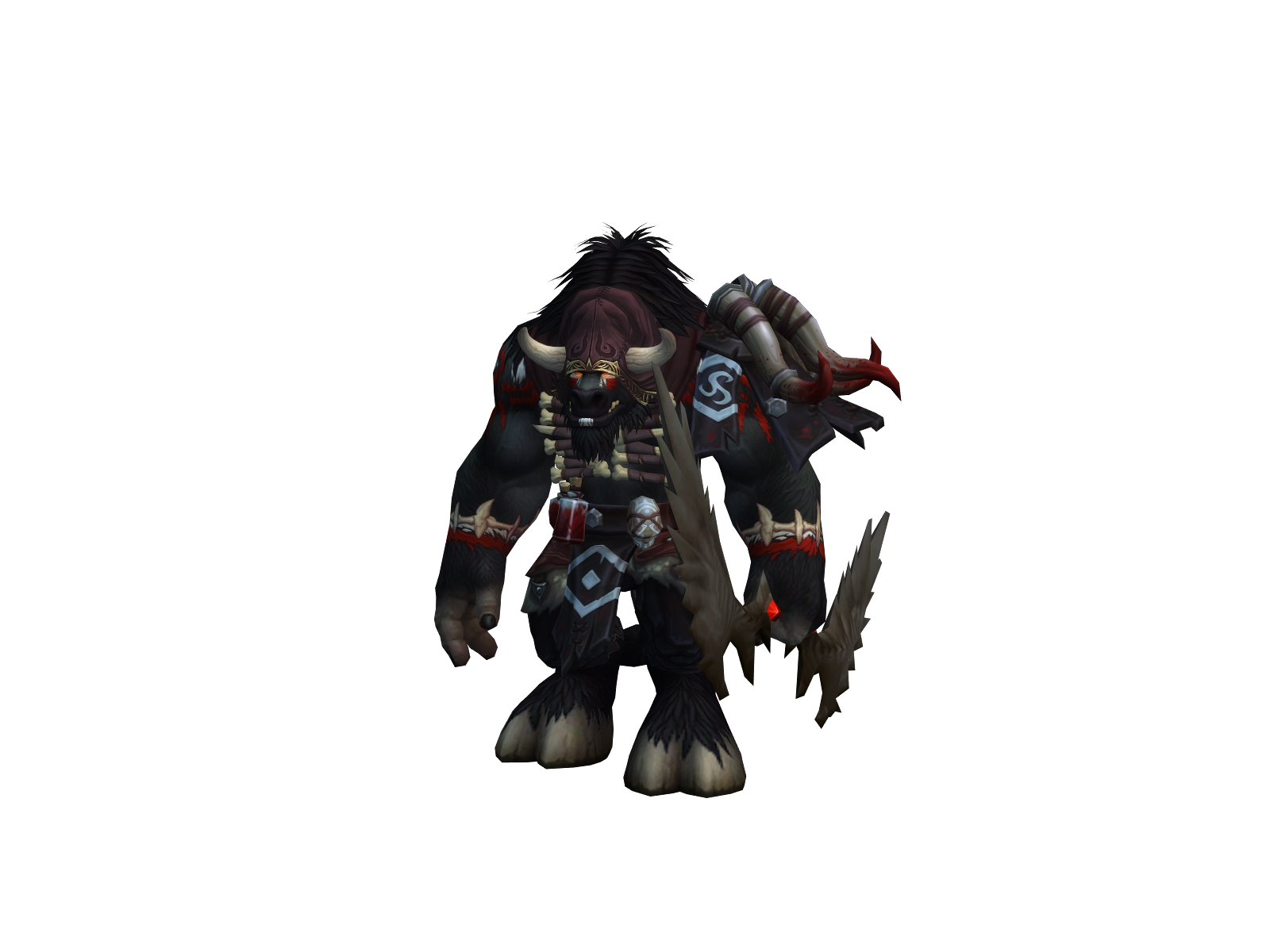 Beastified 3D character render