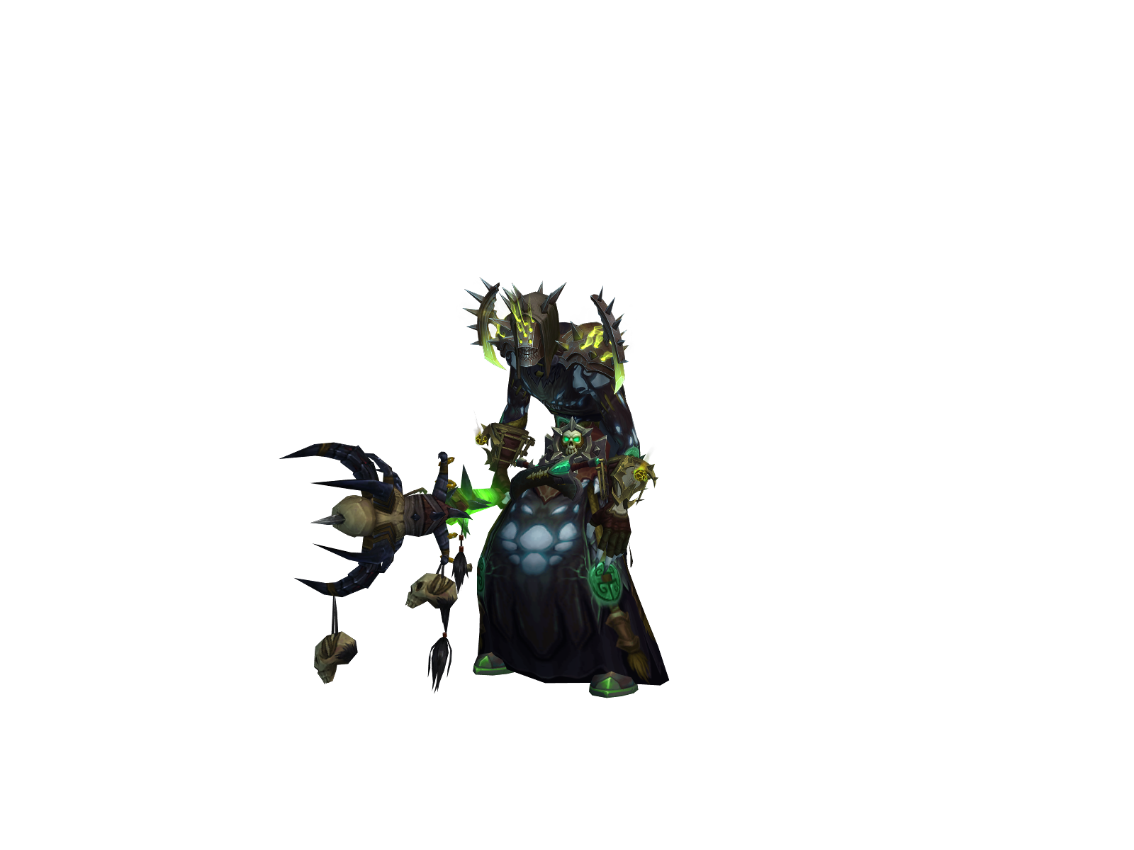 Weirdgraven 3D character render