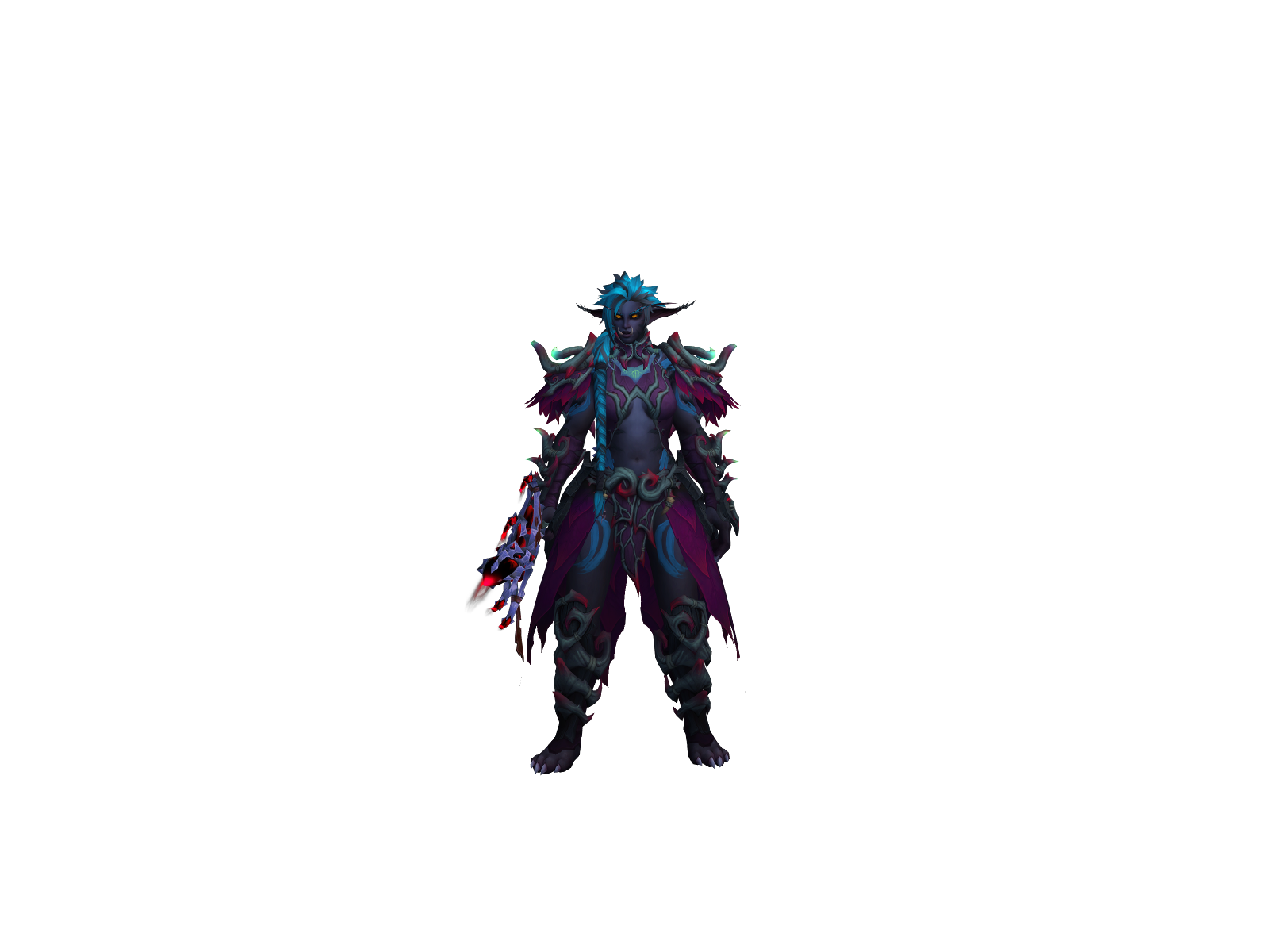 Midspells 3D character render