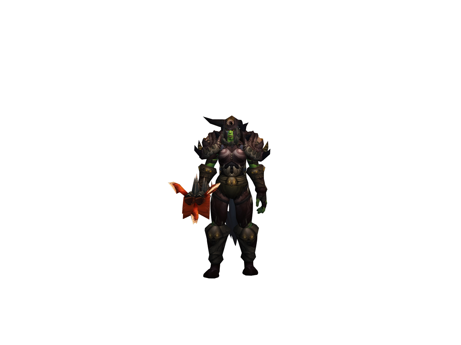 Eloziontko 3D character render