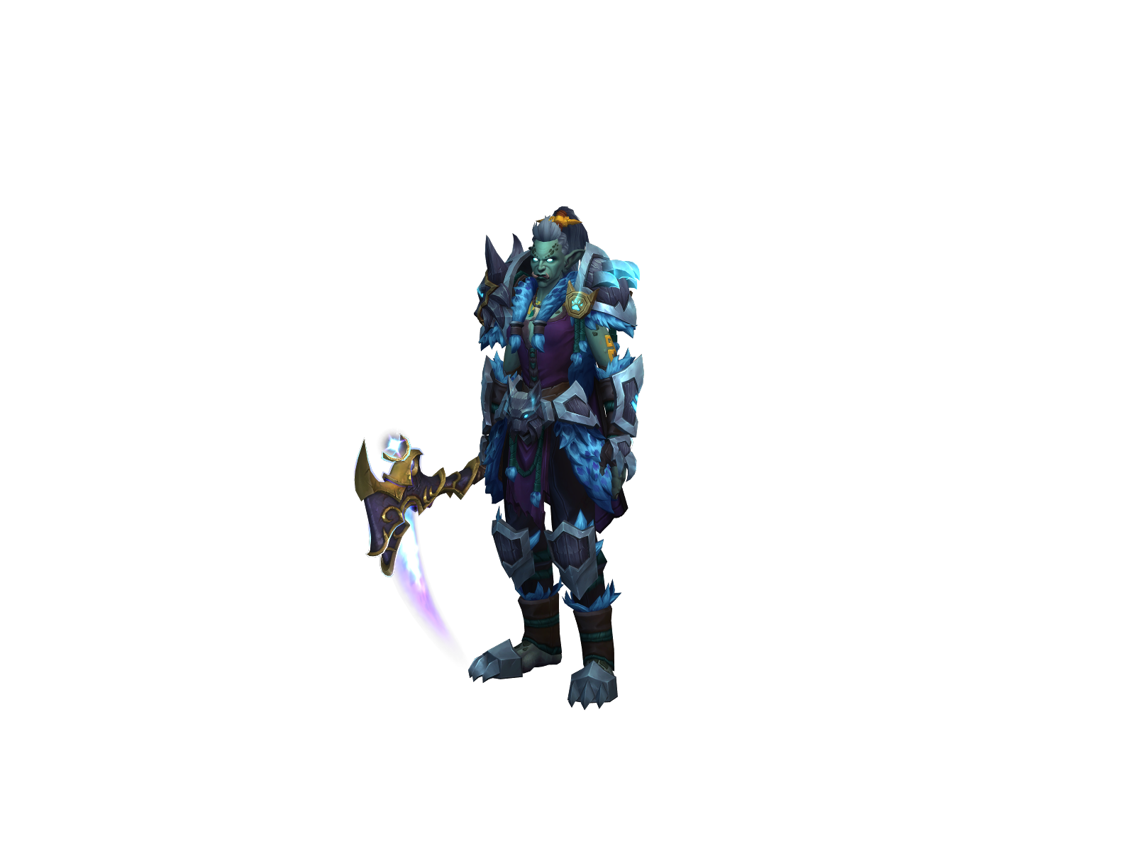 Mirosa 3D character render