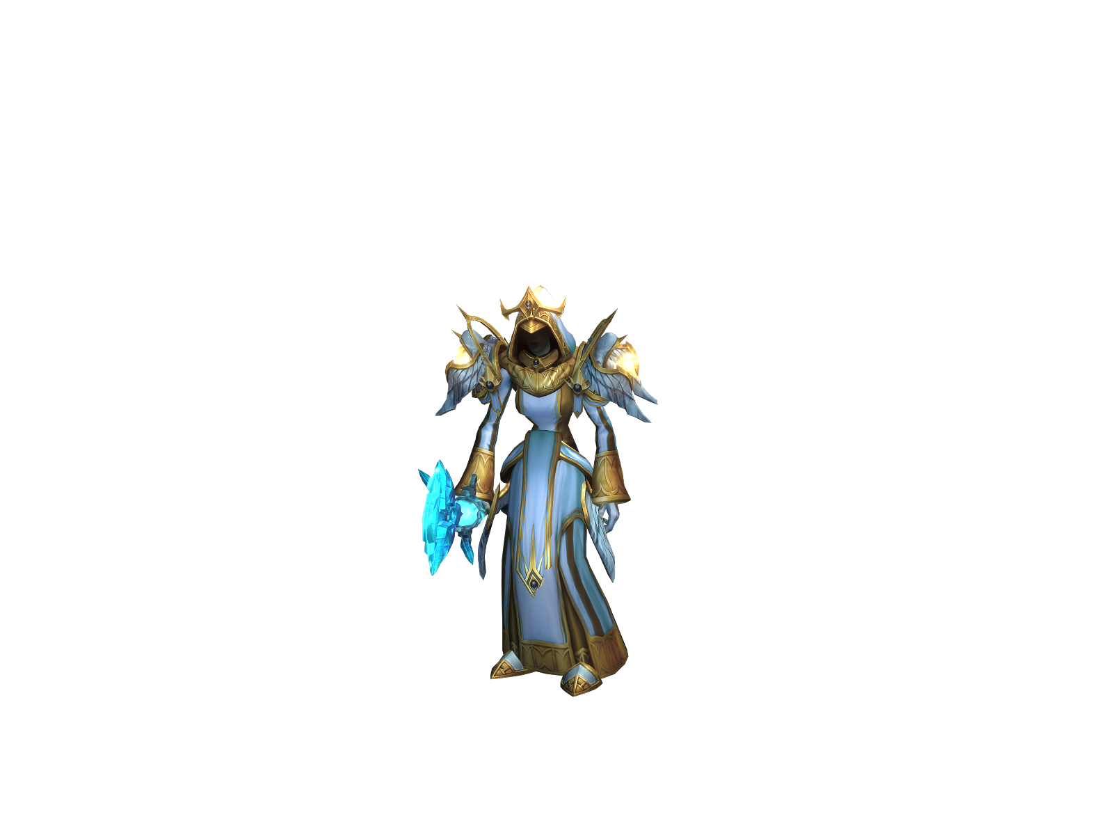 Dankpope 3D character render