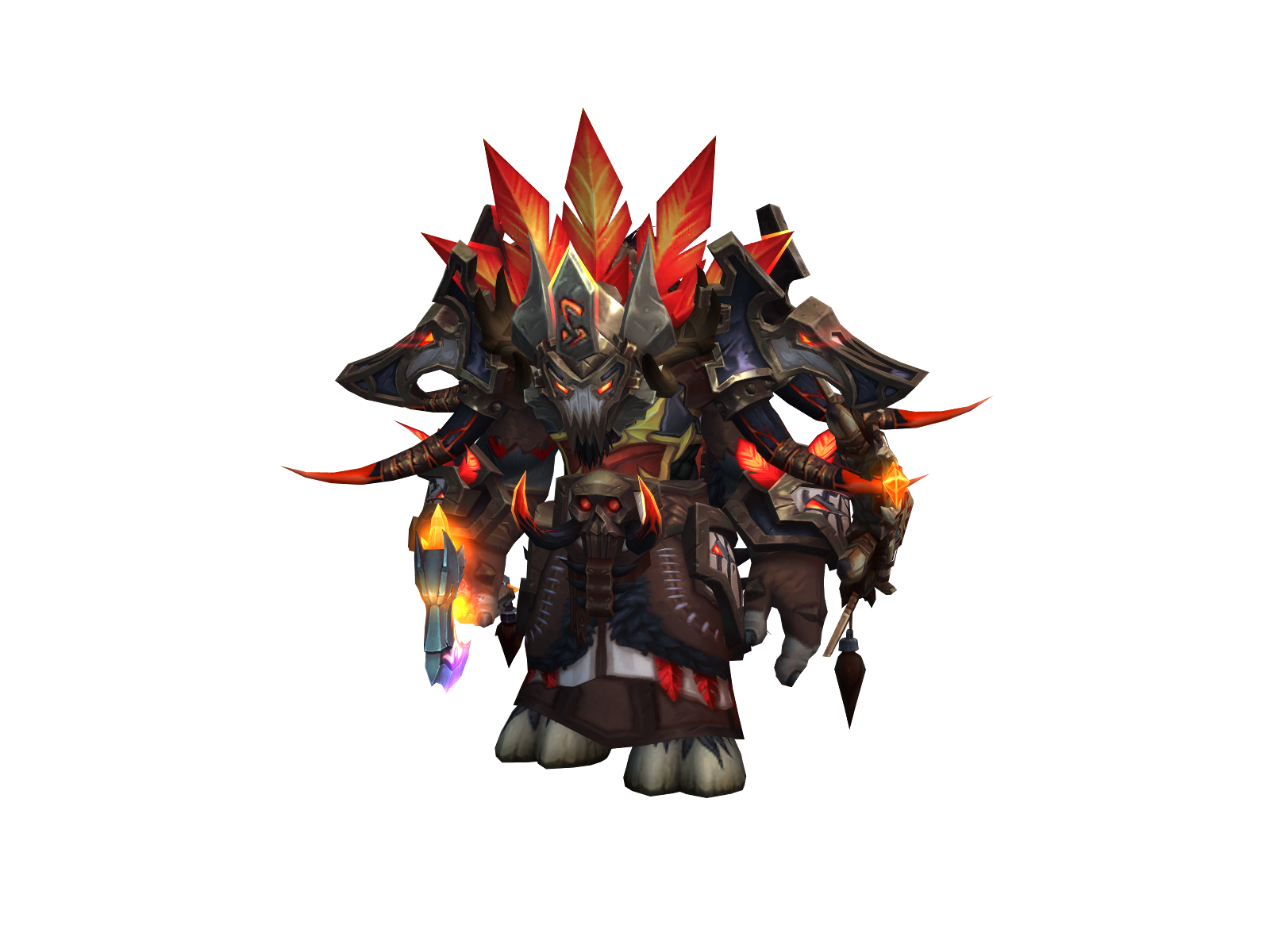 Rahtal 3D character render