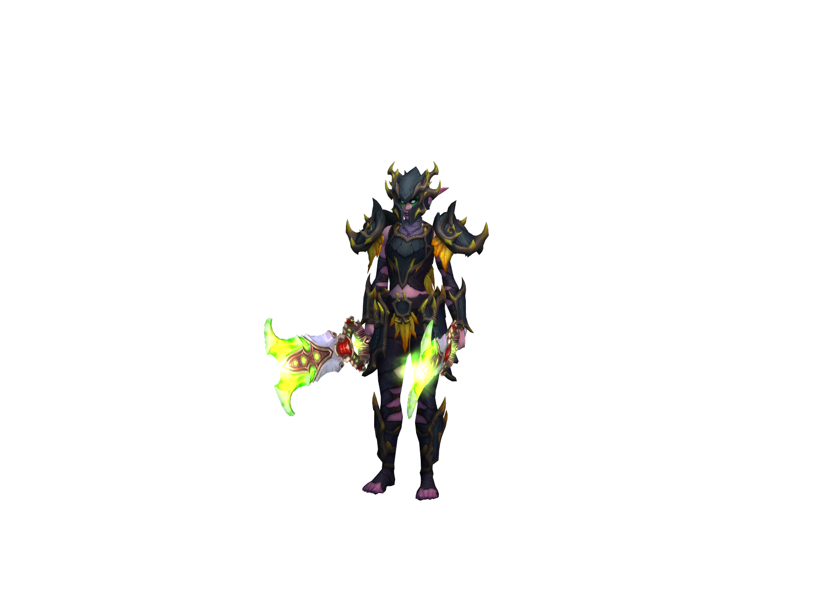 Basmondra 3D character render