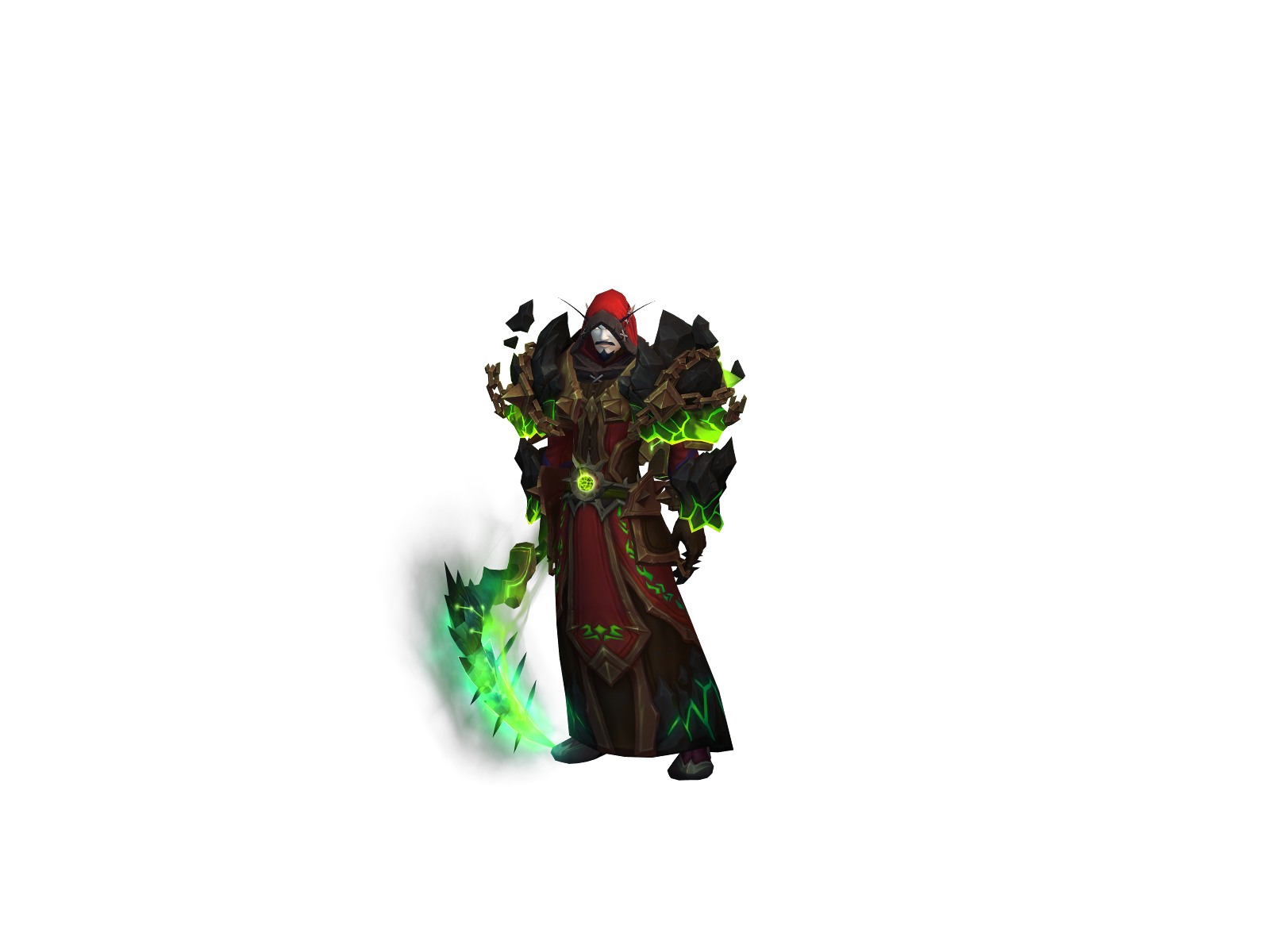 Trenrage 3D character render