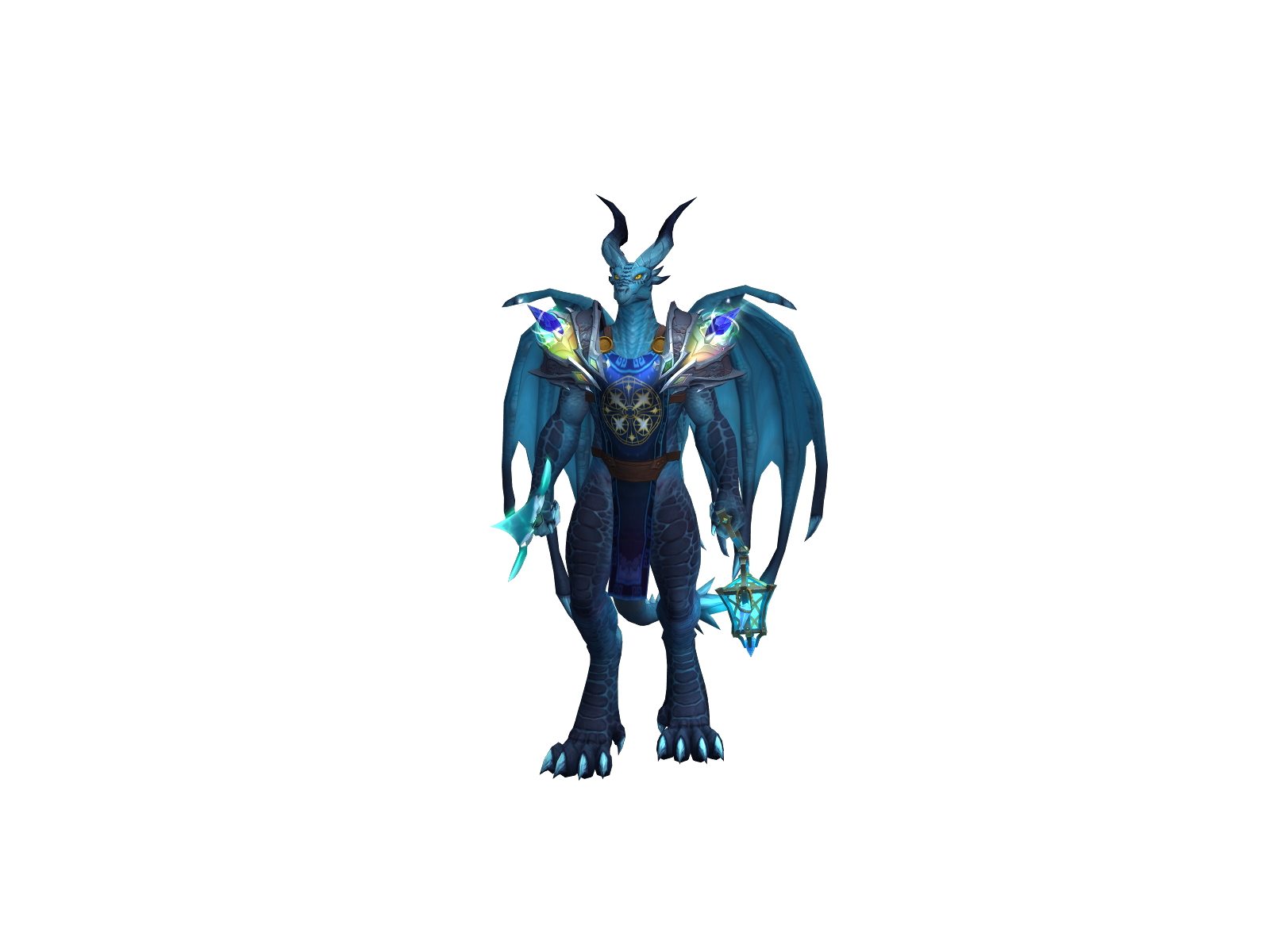 Goatra 3D character render