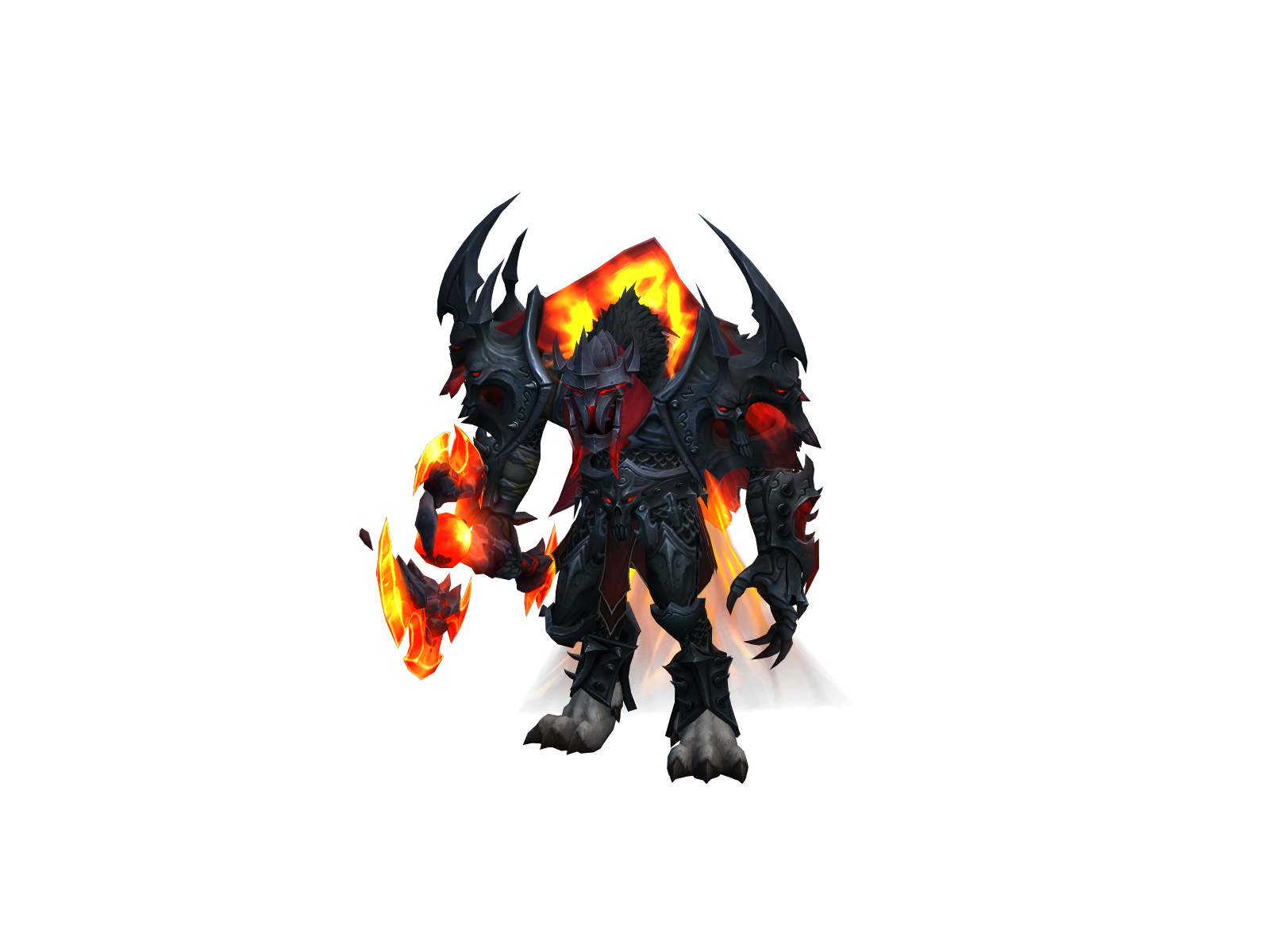 Wolfcen 3D character render