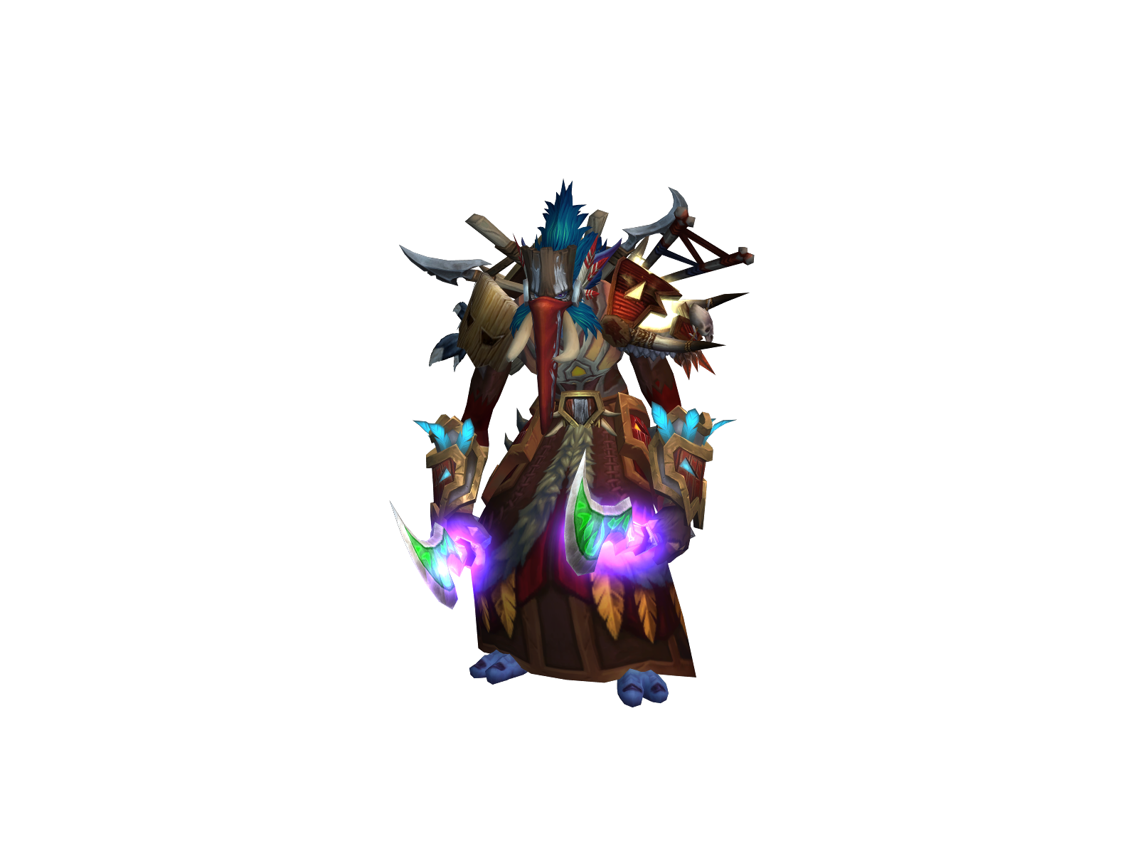 Tusky 3D character render