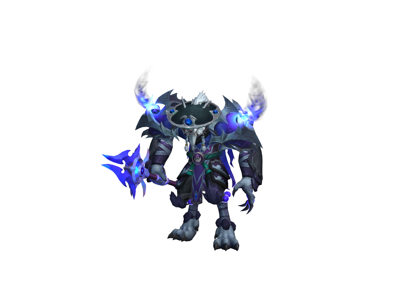 Swiftpaw 3D character render