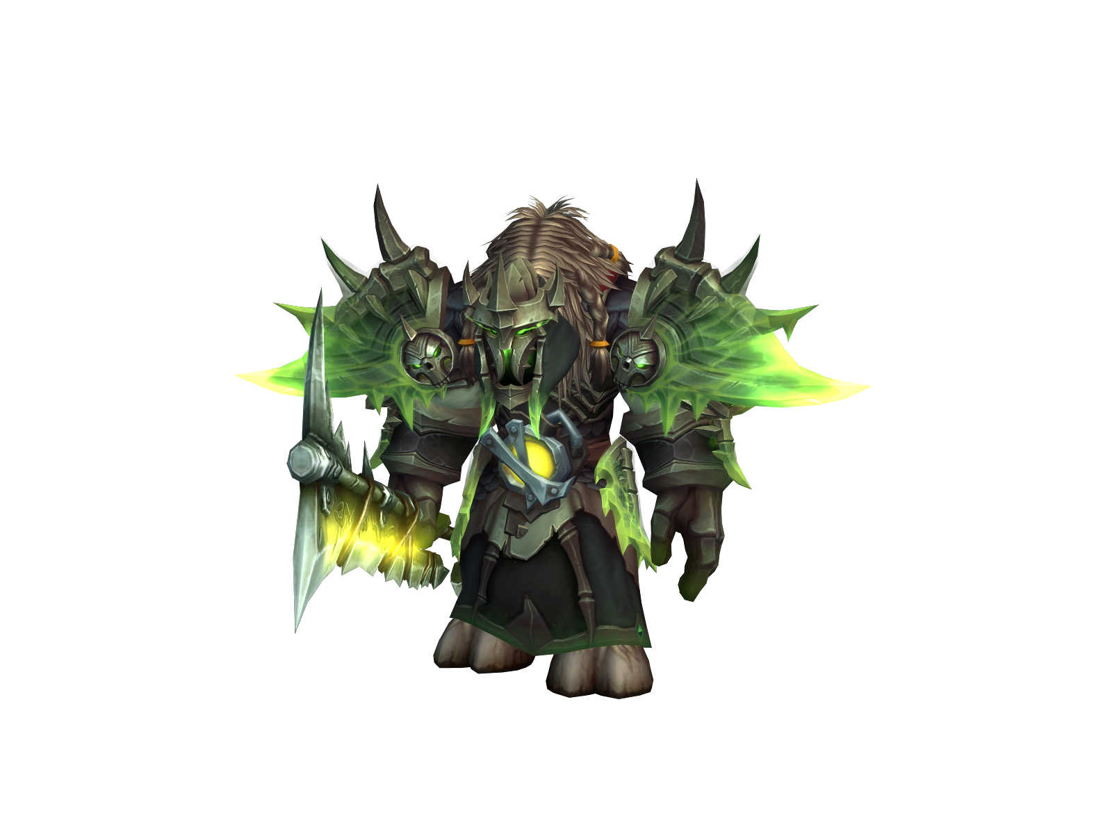 Whitetee 3D character render