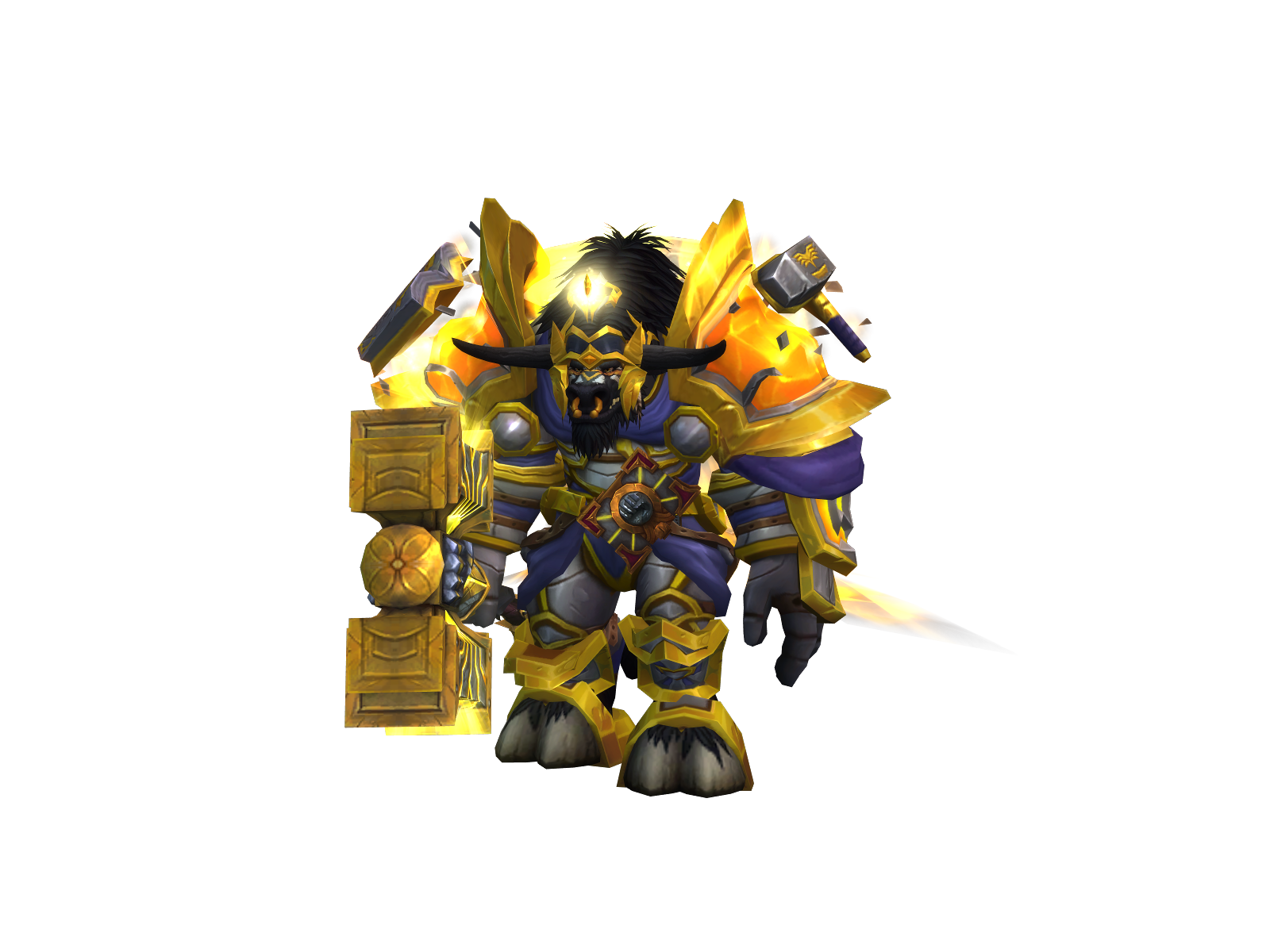 Clamhammer 3D character render