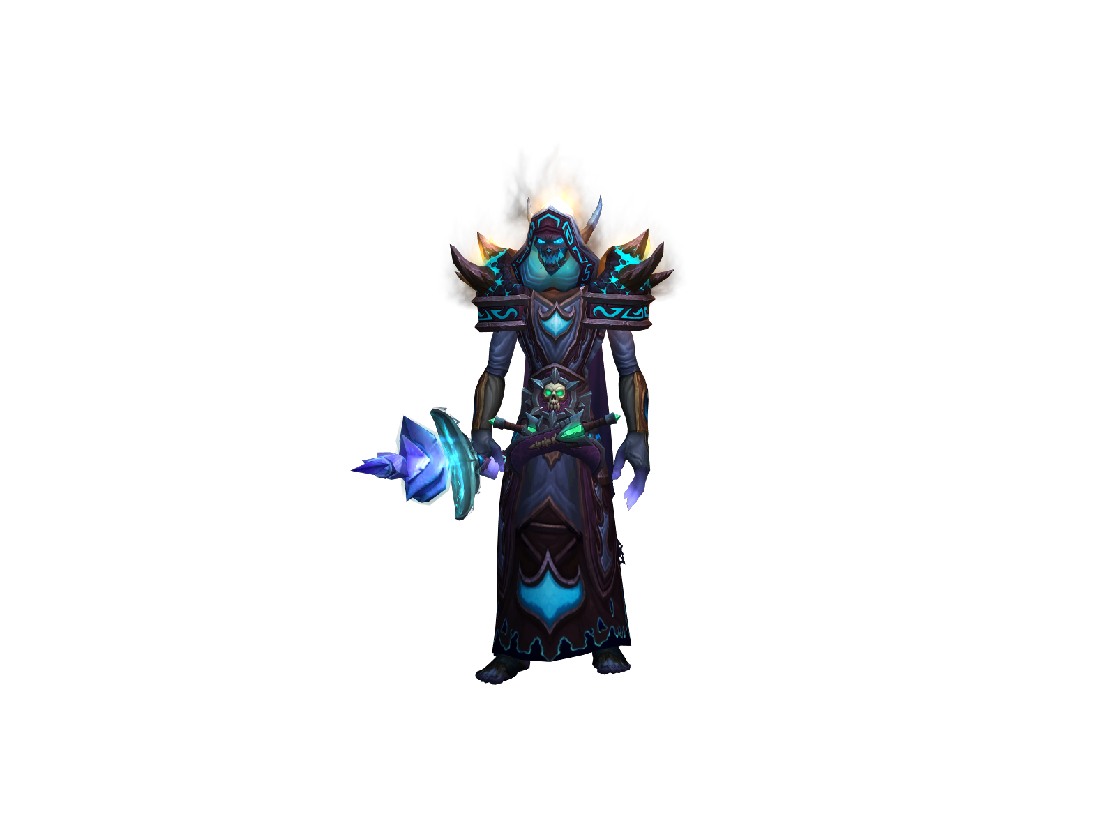 Cryosus 3D character render