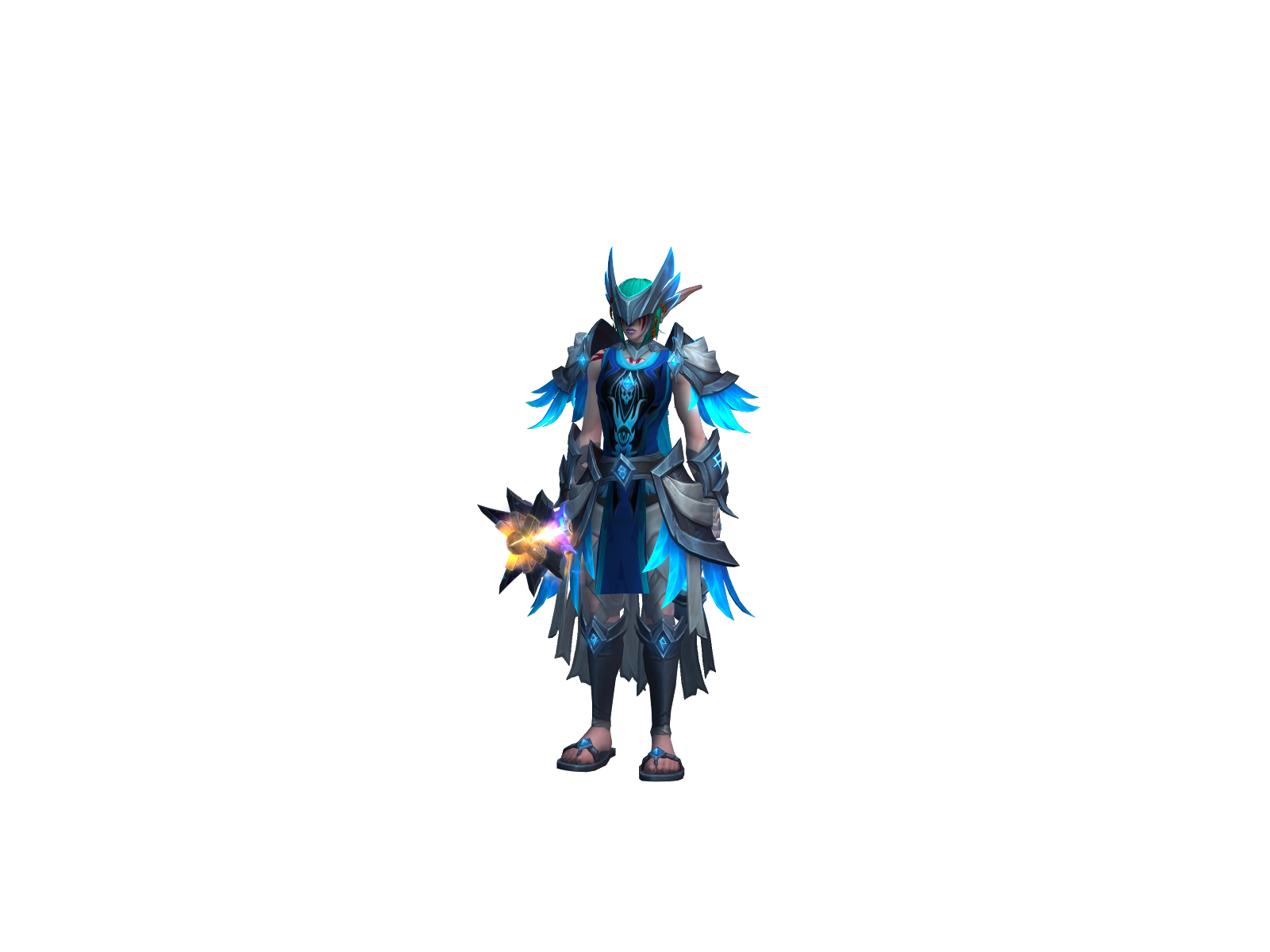 Tangoiceblas 3D character render