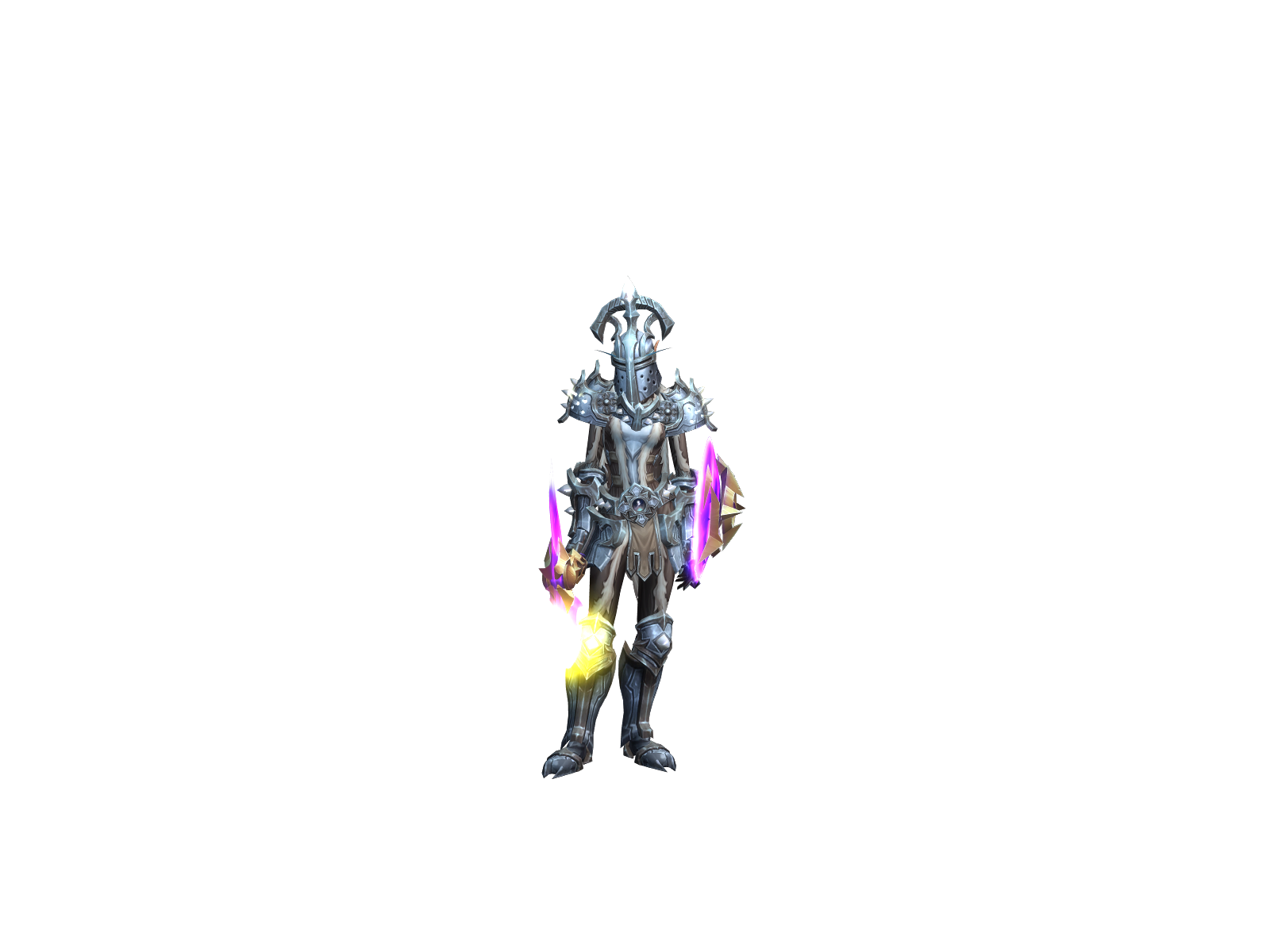 Gaudria 3D character render