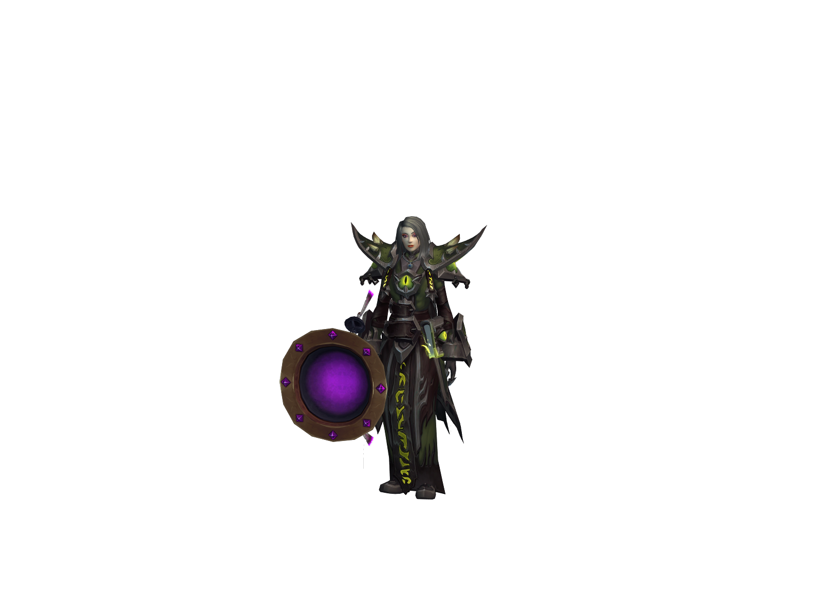 Chaosflare 3D character render