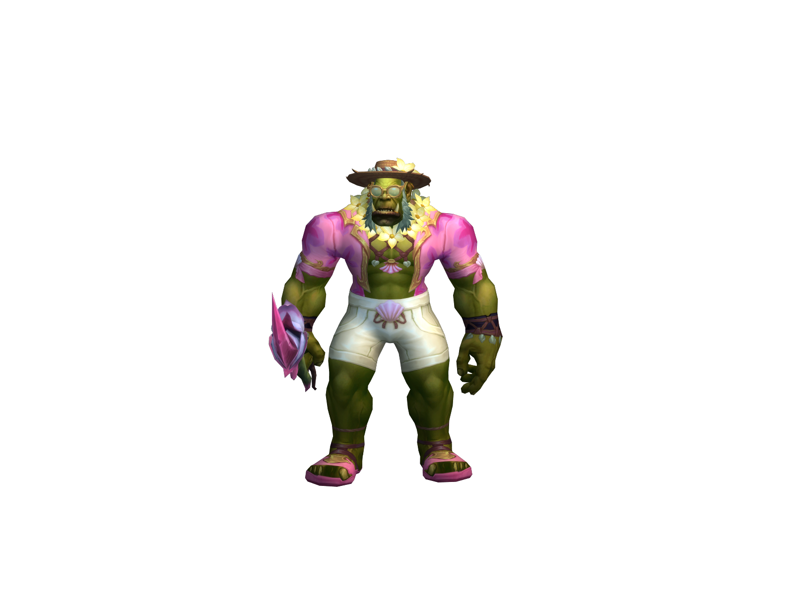 Fister 3D character render