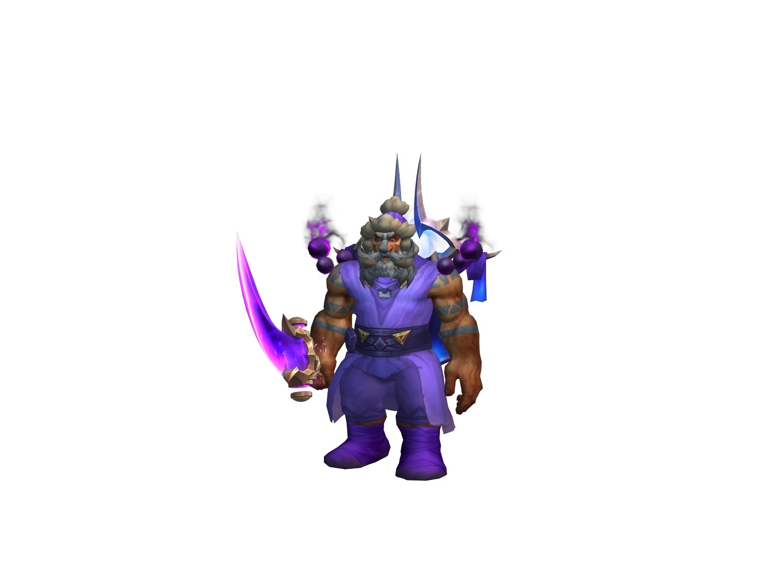 Belvefist 3D character render