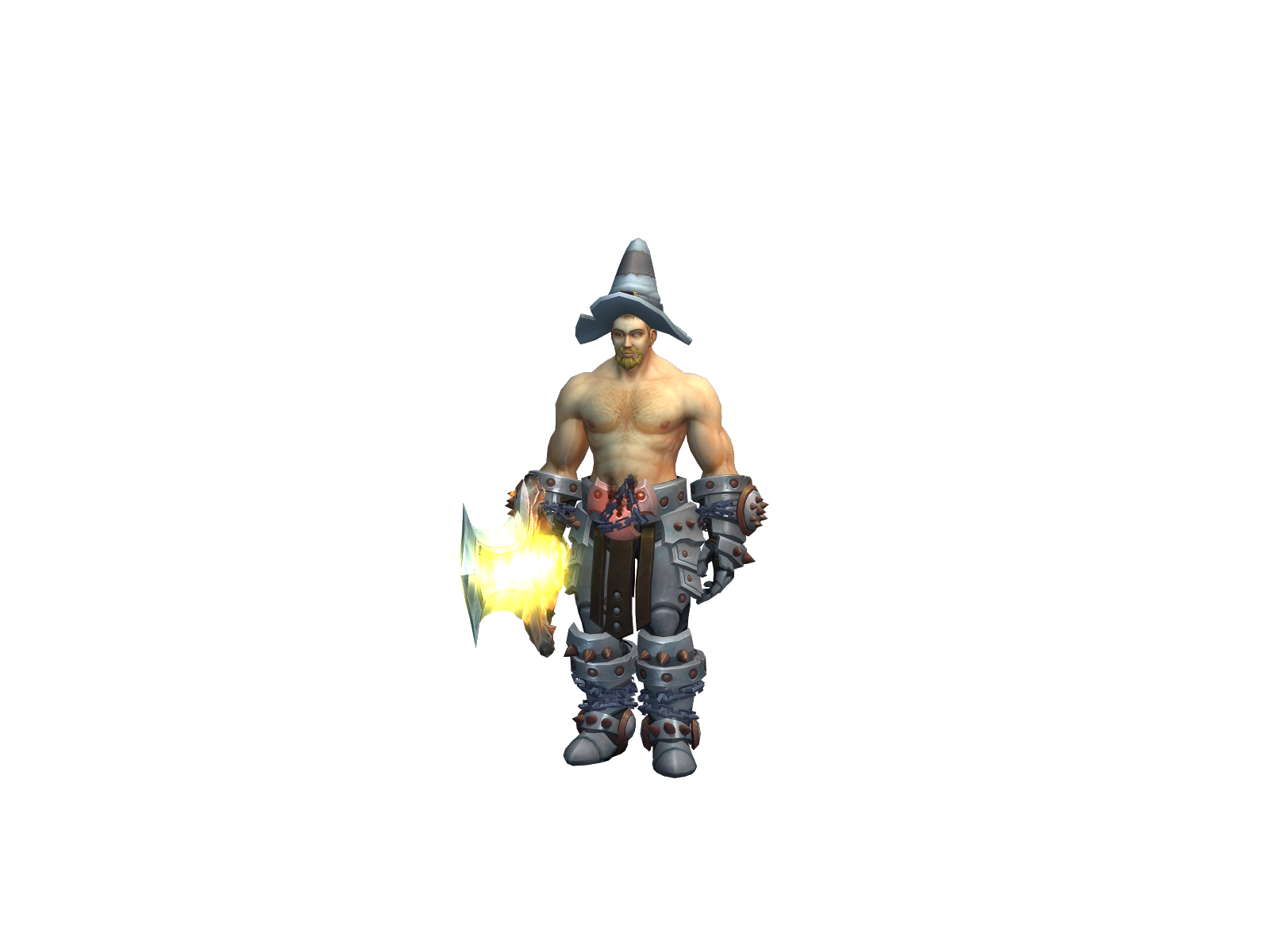 Paragonzor 3D character render