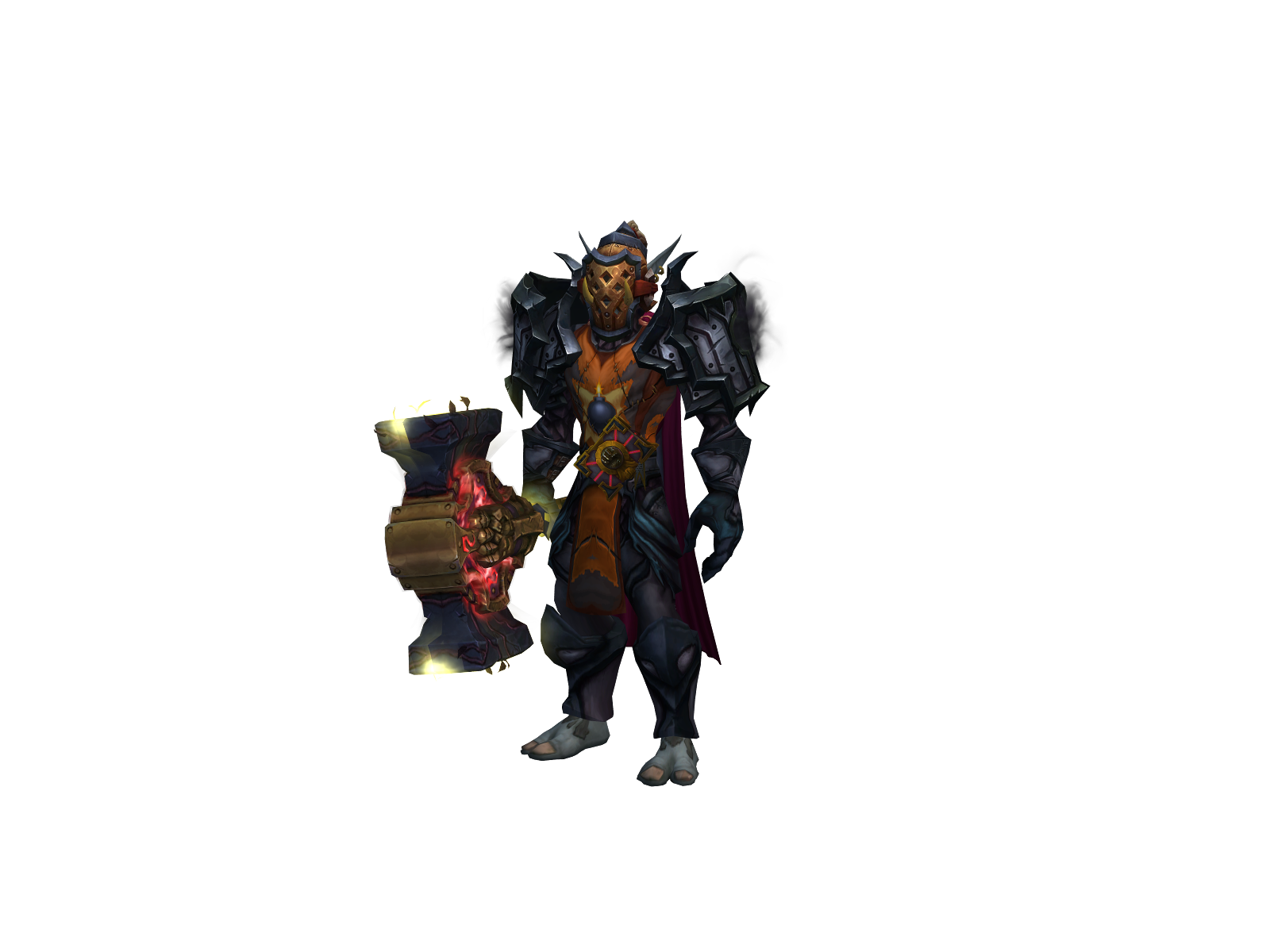 Thizzface 3D character render