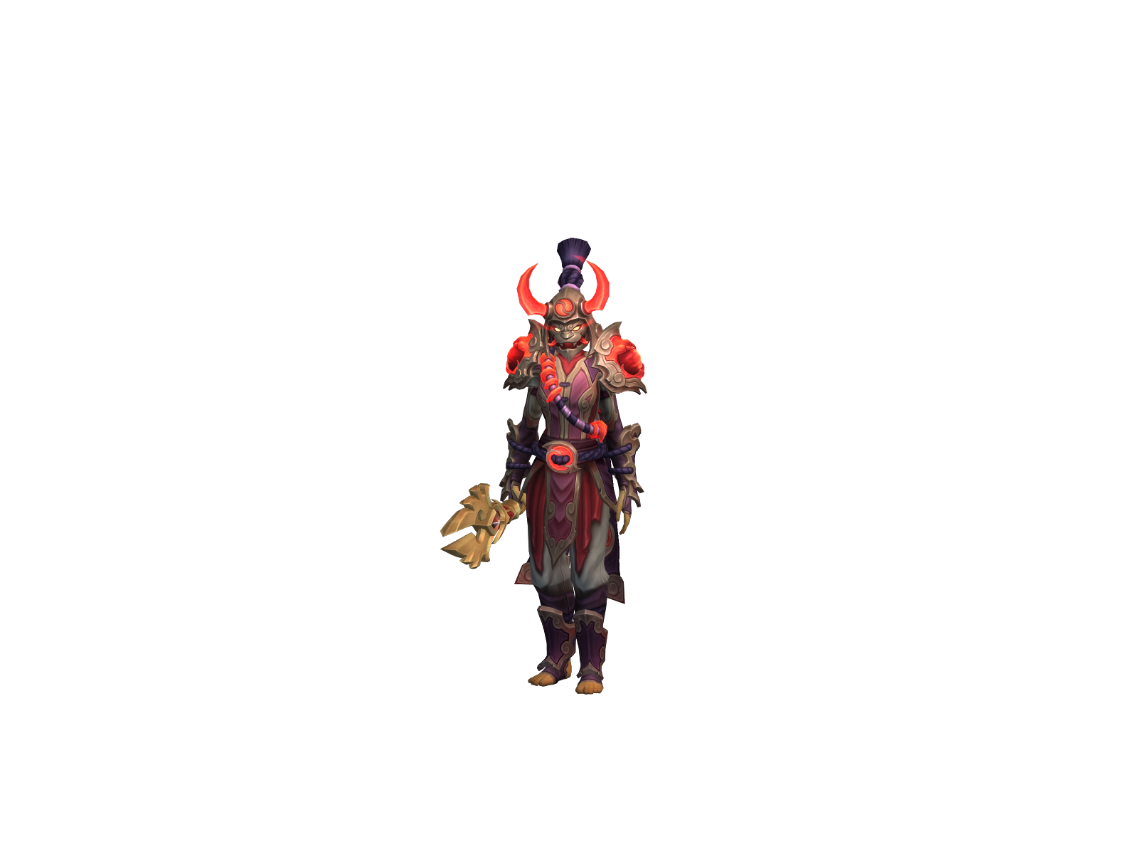 Alerict 3D character render