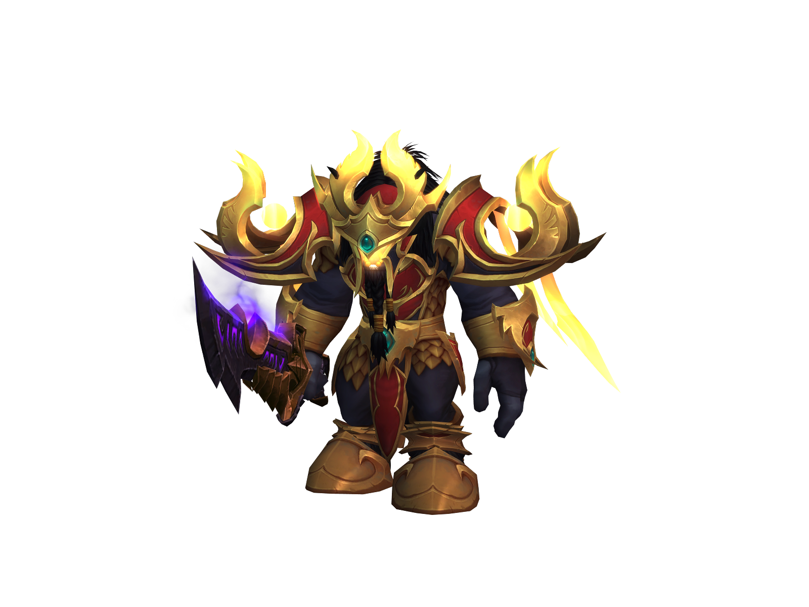 Málcor 3D character render