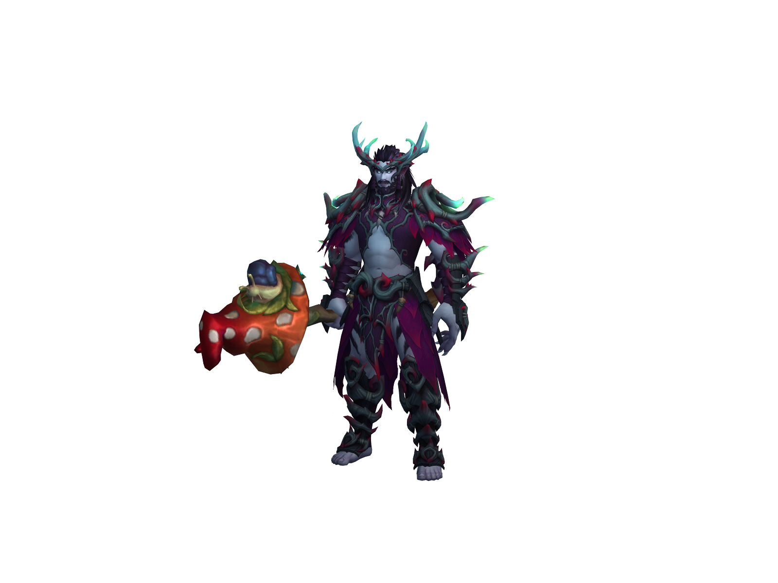 Shadowclone 3D character render