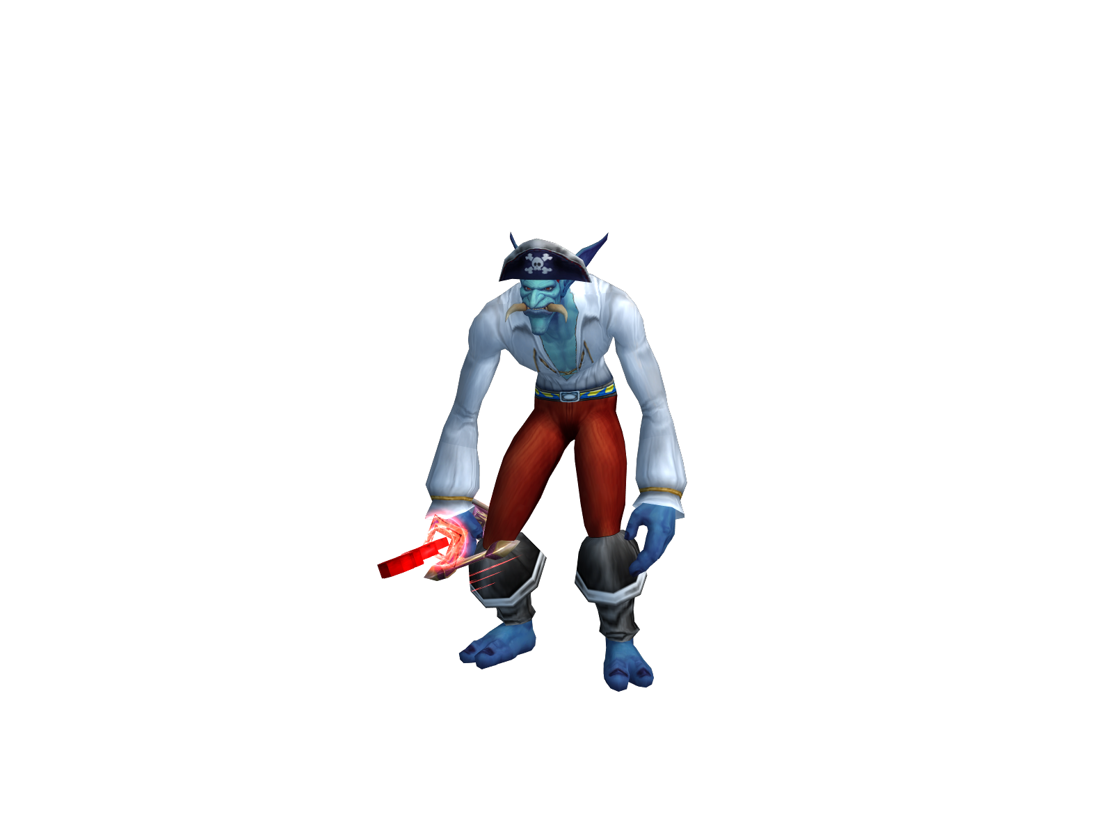 Rawribeye 3D character render