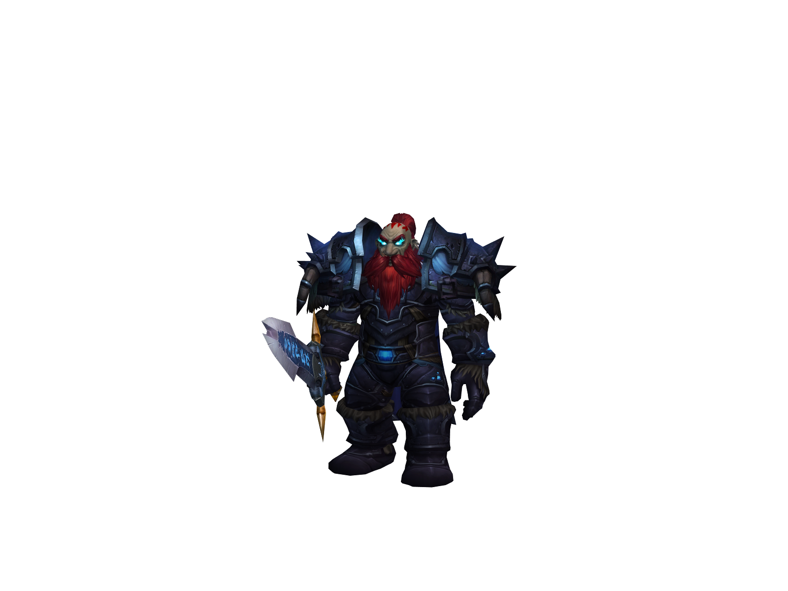 Acetronic 3D character render