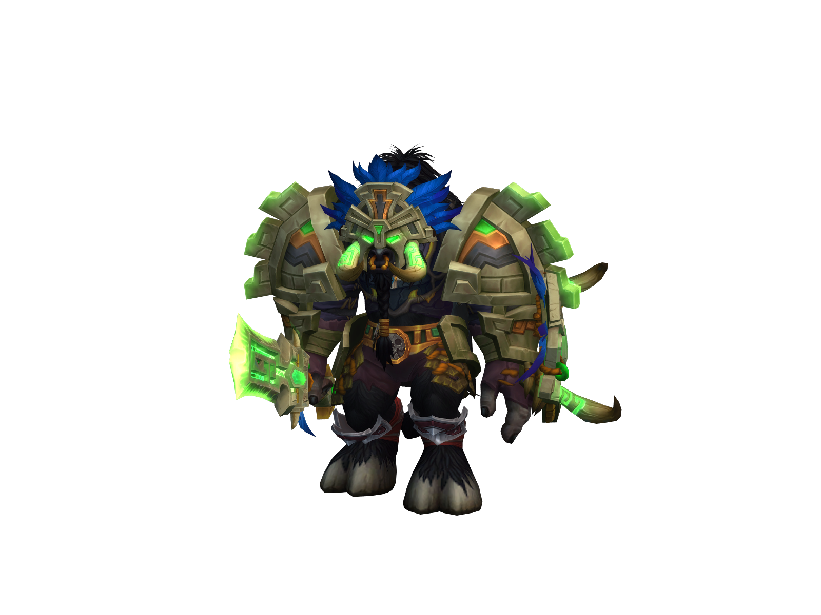 Bigfarty 3D character render