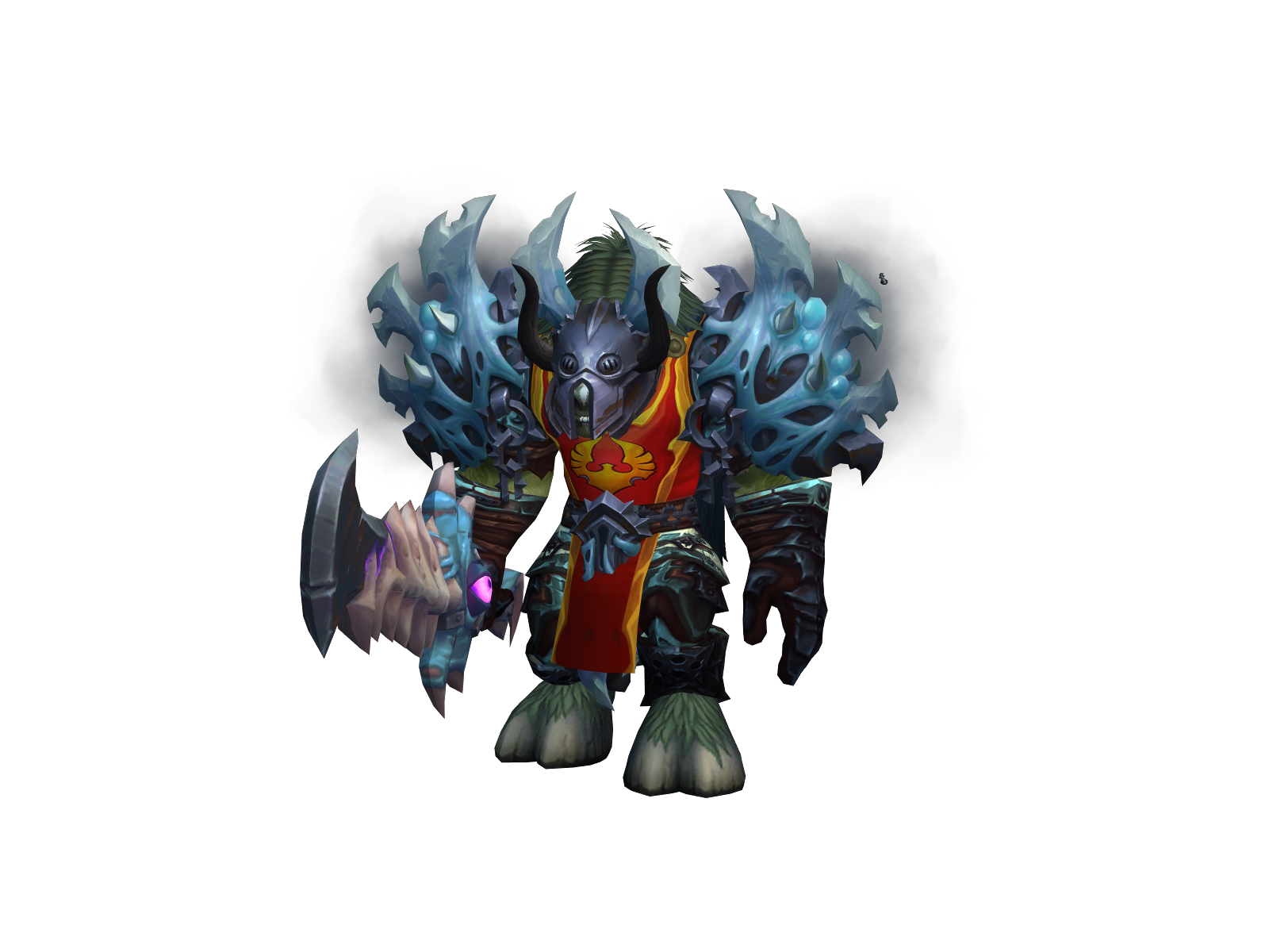 Hruuk 3D character render