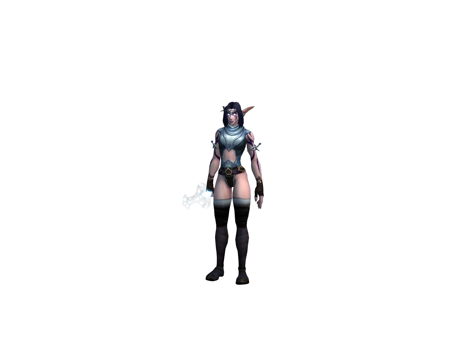 Boltless 3D character render