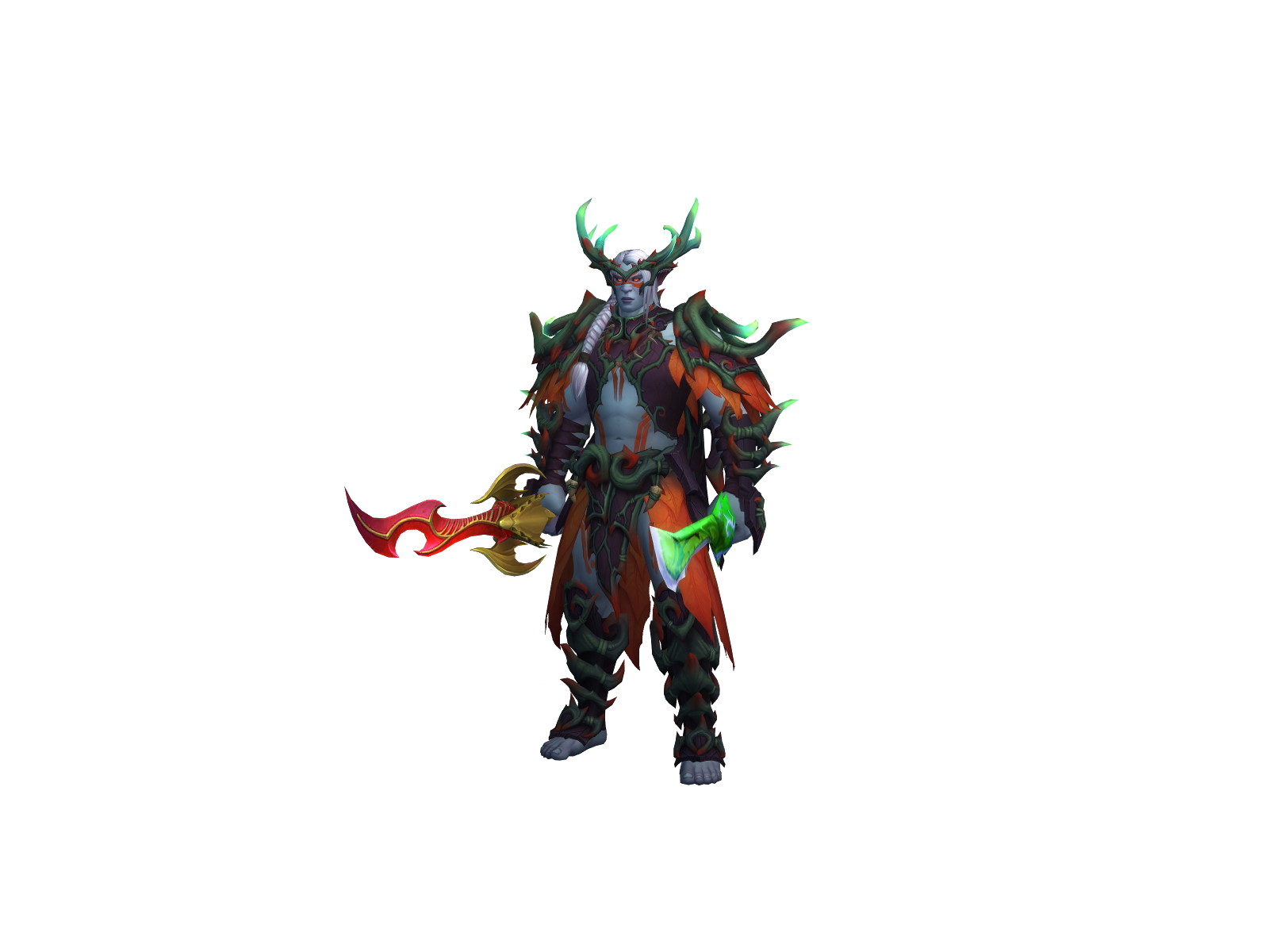 Kraivn 3D character render