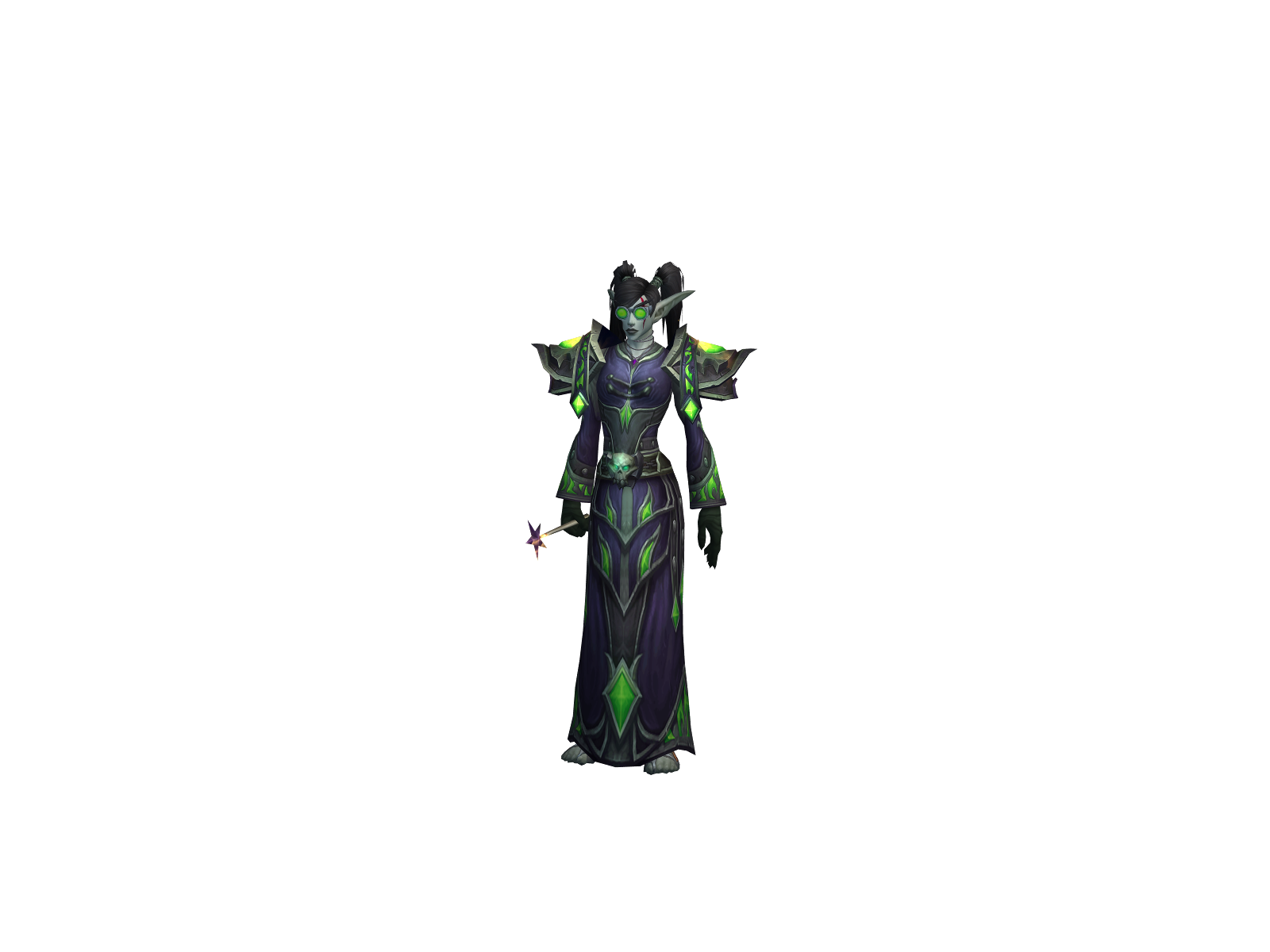 Nillacream 3D character render