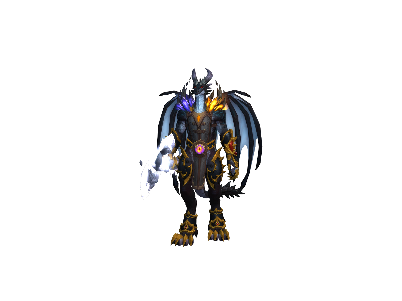 Heldaf 3D character render
