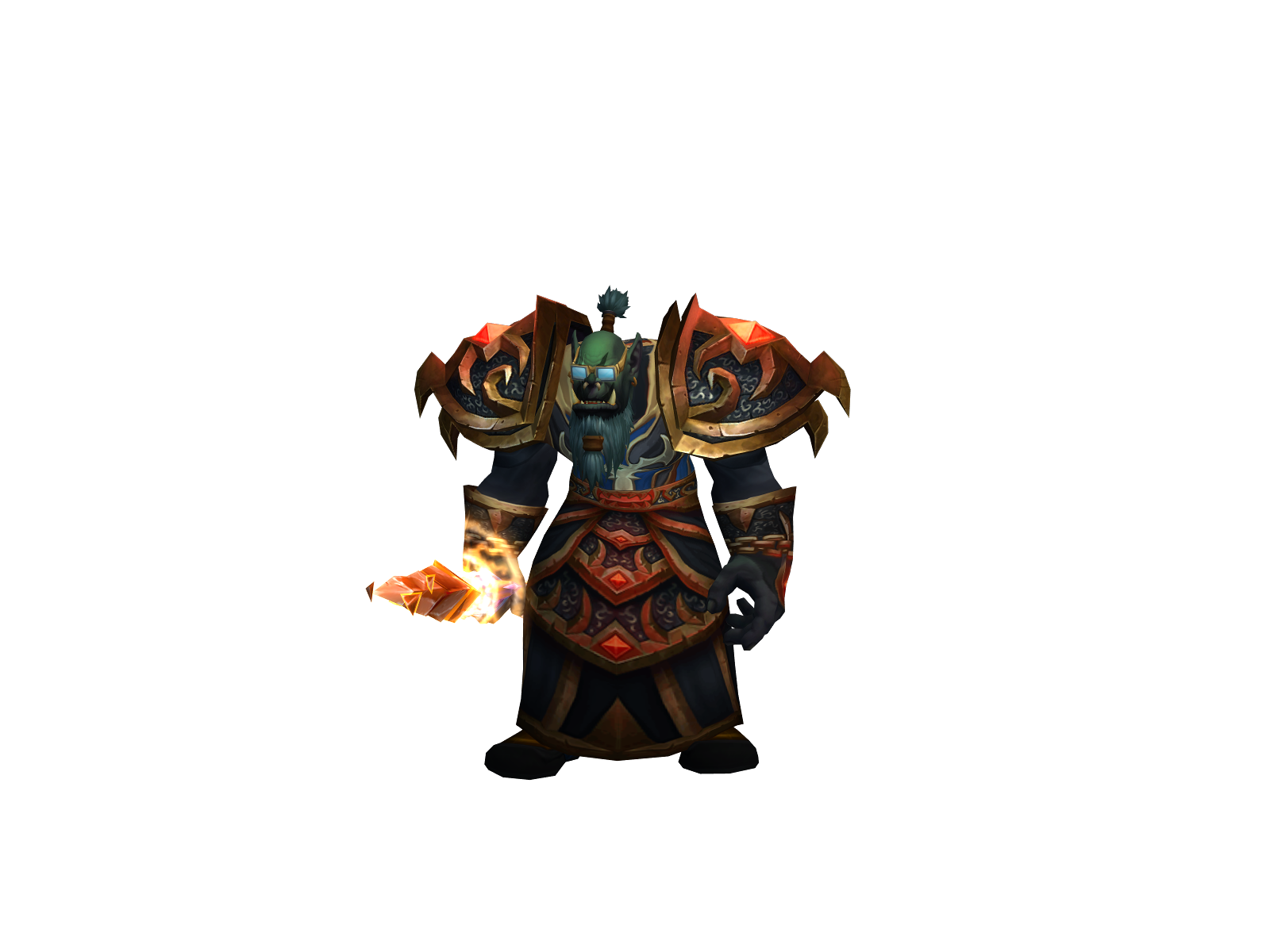 Smalldog 3D character render